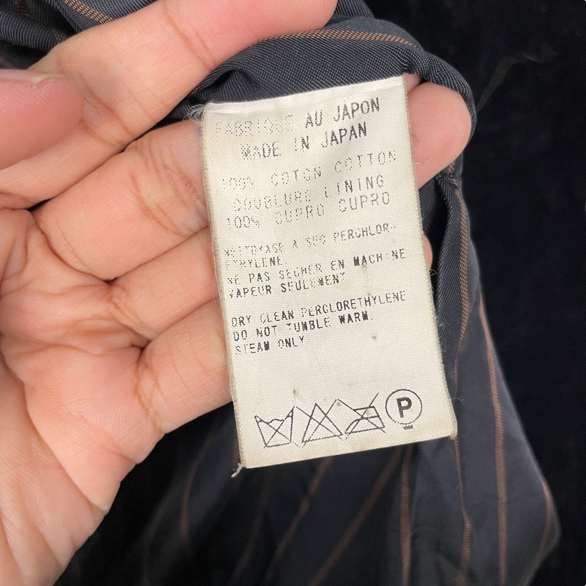 Yohji Yamamoto Y’s Yohji Yamamoto Black Velvet Long Coat Size L / US 10 / IT 46 - 17 Thumbnail