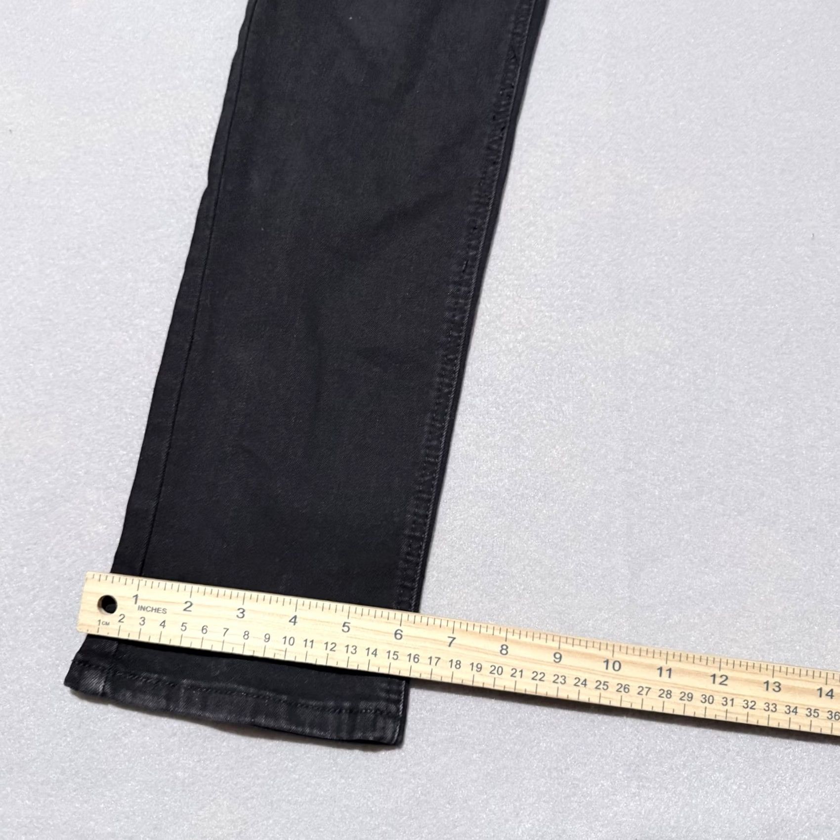 Forever 21 Forever 21 Skinny Jeans Women Black Denim Pockets Mid-Rise Zip Fly 34 Size 24" / US 00 / IT 34 - 6 Thumbnail