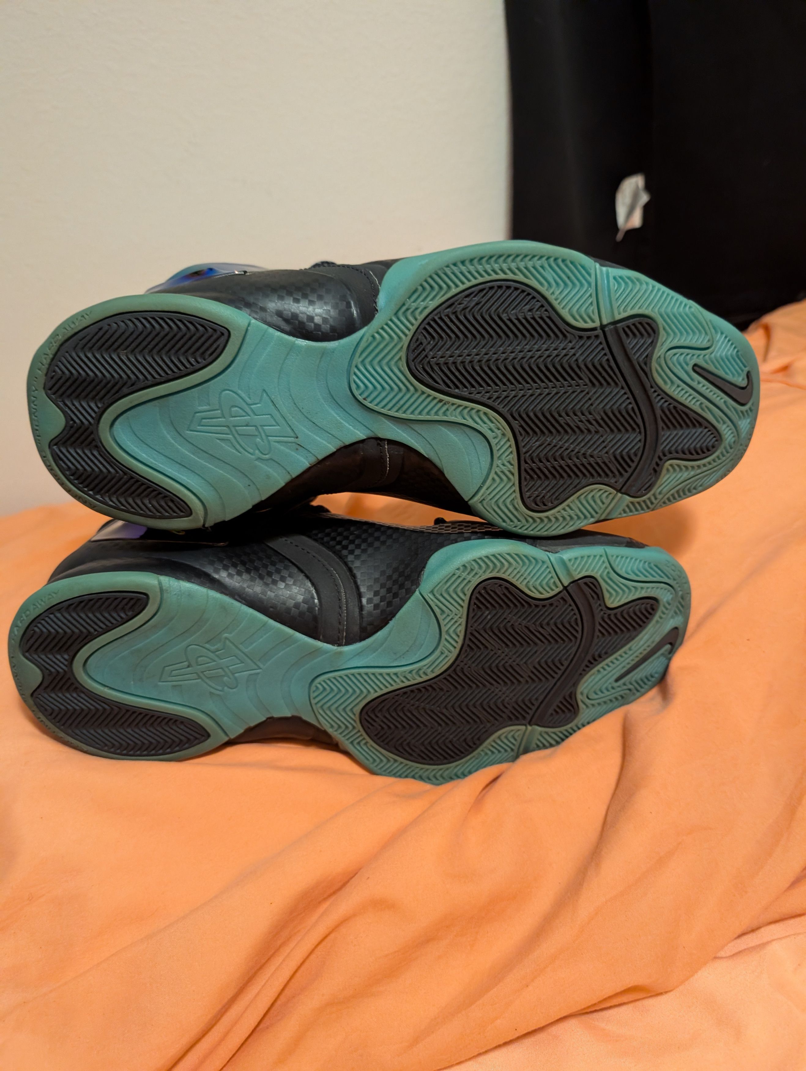 Nike Nike Lil Penny Posite " Hyper Jade " 2014 Size US 10.5 / EU 43-44 - 10 Thumbnail