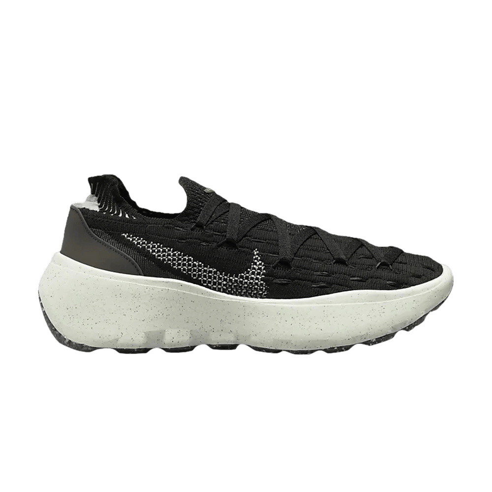 image of Nike Space Hippie 04 Oreo Shoes in Black, Men's (Size 11)