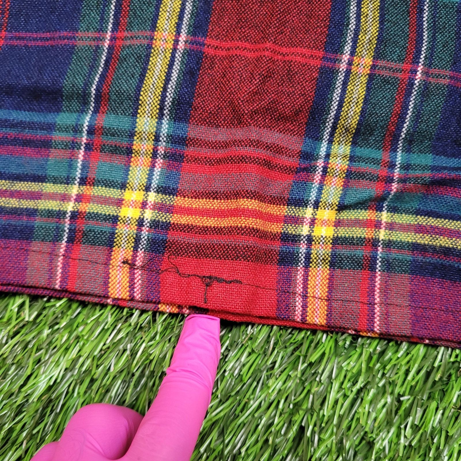 Vintage VTG 90s Grunge Plaid Flannel Shacket XL Baggy (Fits 2XL) Size US XL / EU 56 / 4 - 3 Thumbnail