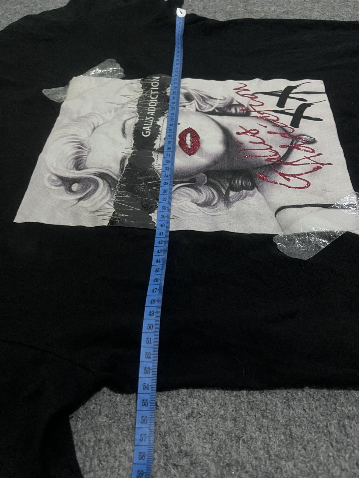 Band Tees Gallis Addiction Marilyn Monroe Streetwear T-Shirt Black Size US L / EU 52-54 / 3 - 10 Thumbnail