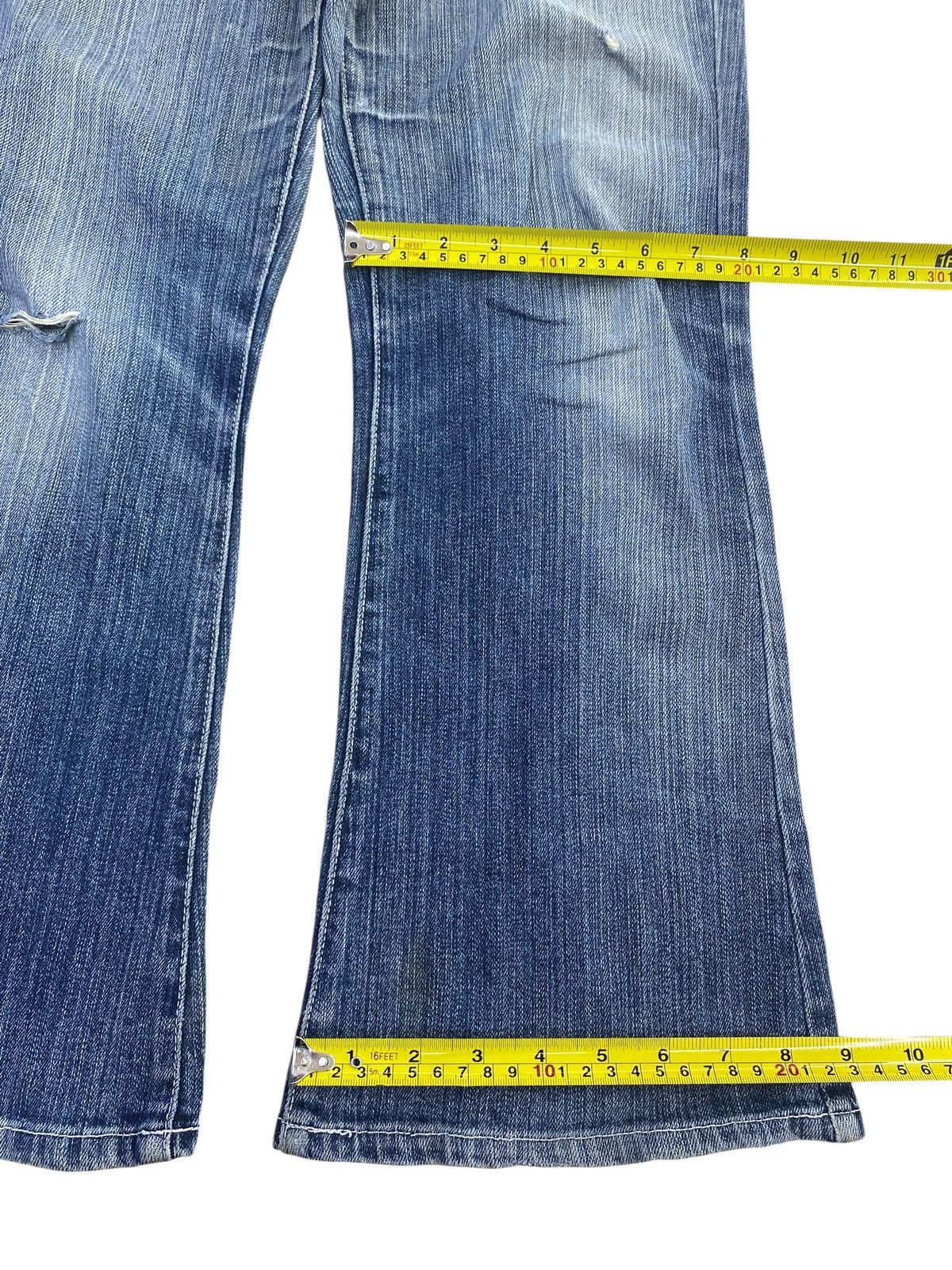Other Theoria Ripped Faded Wash Style Bootcut Jeans Size US 30 / EU 46 - 8 Thumbnail