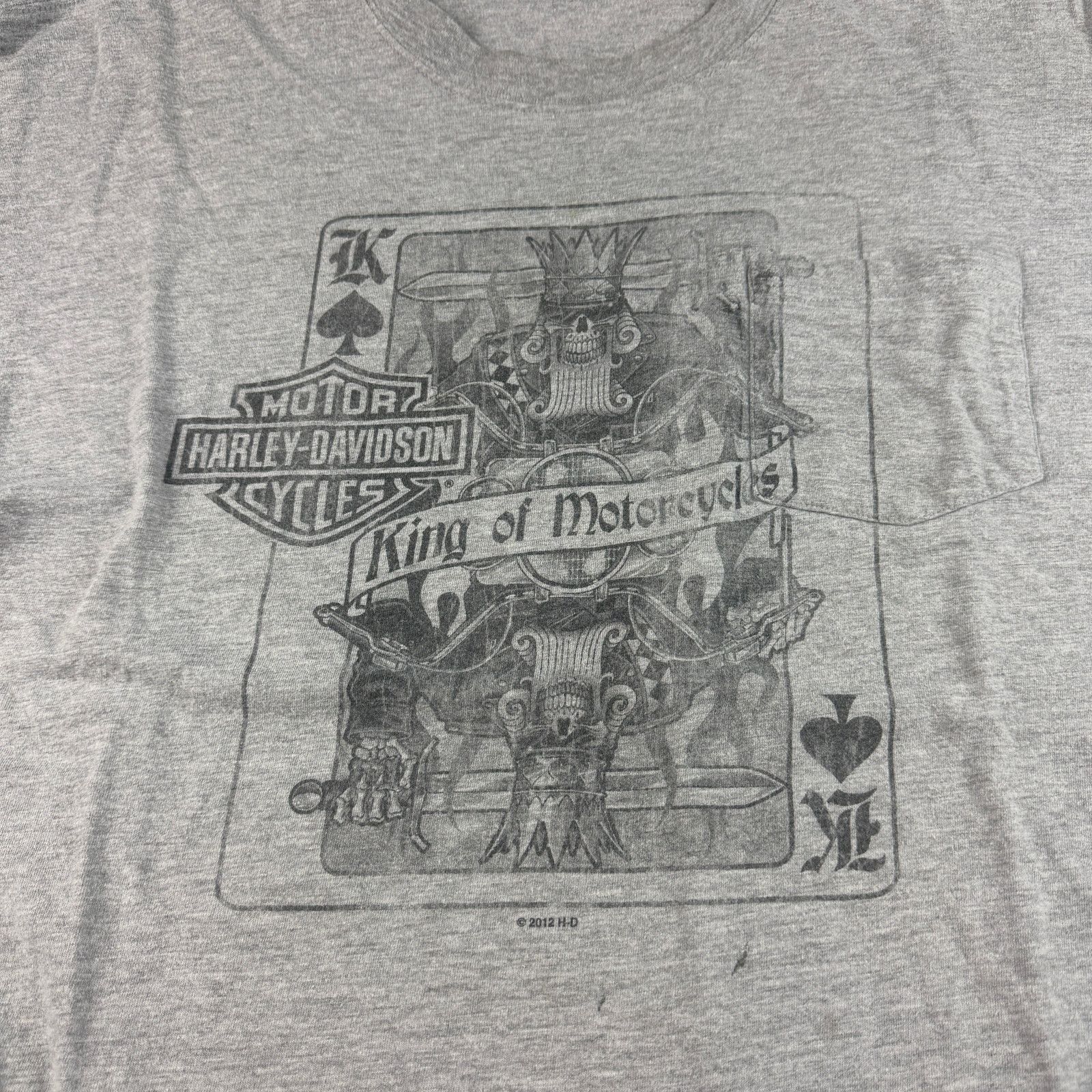 Harley Davidson Harley Davidson King of Motorcycles Xenia Ohio Size XL Size US XL / EU 56 / 4 - 3 Thumbnail