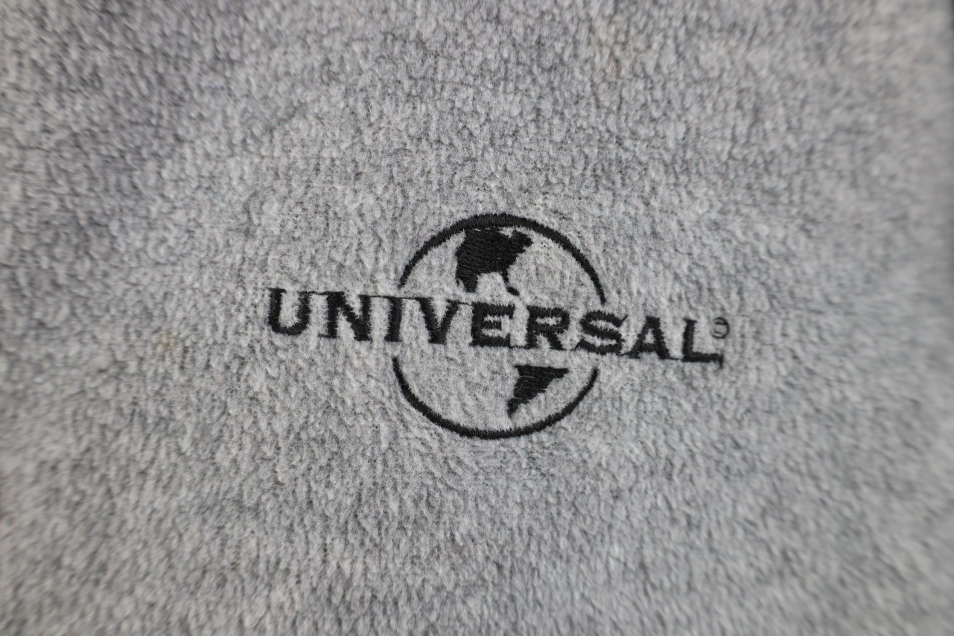Vintage Vintage 90s Y2K Universal Studios 1/2 Zip Fleece Sweater Size US XL / EU 56 / 4 - 4 Thumbnail
