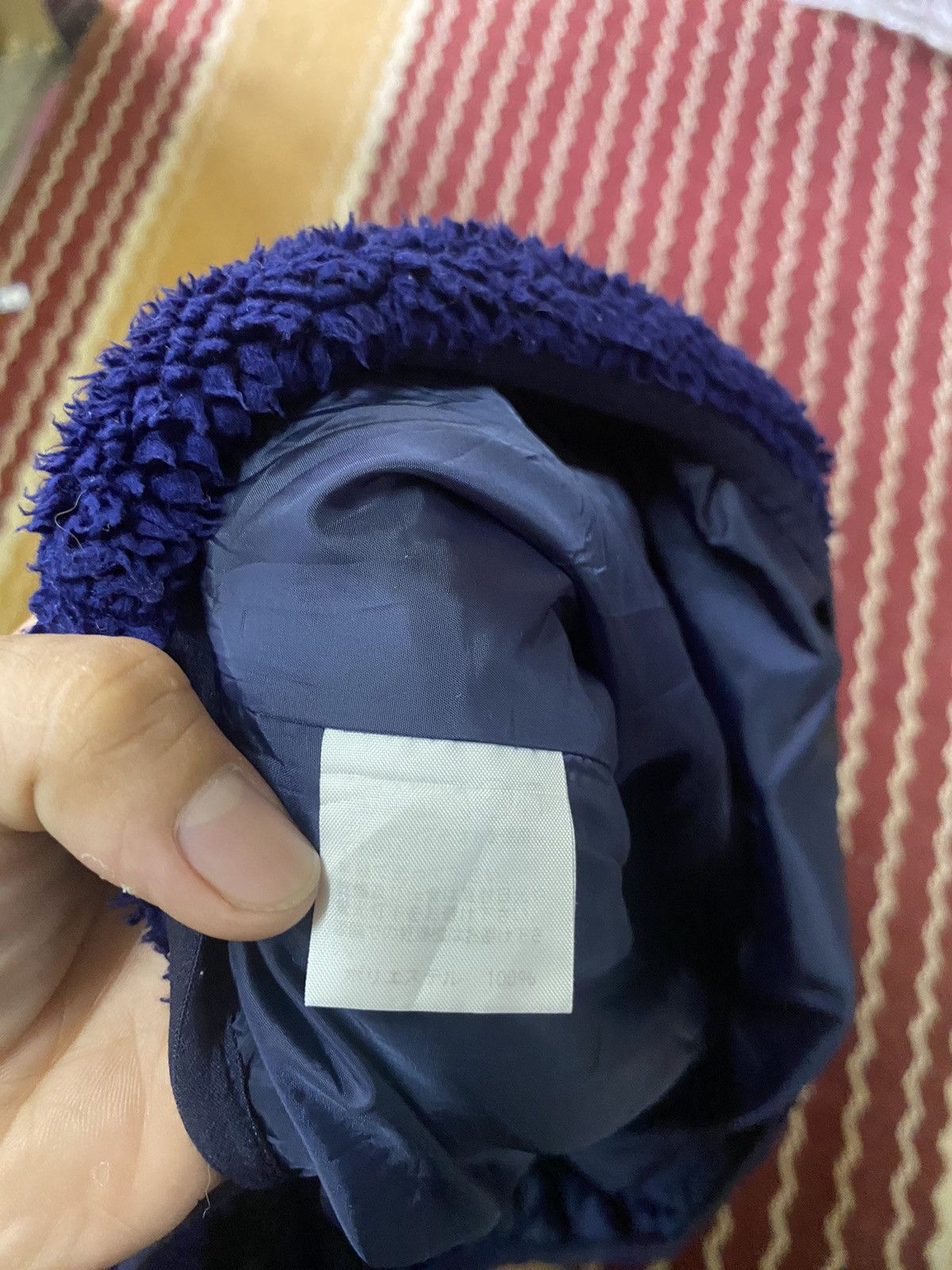 ISSEY MIYAKE MERCIBEAUCOUP DEEP PILE SHERPA JACKET