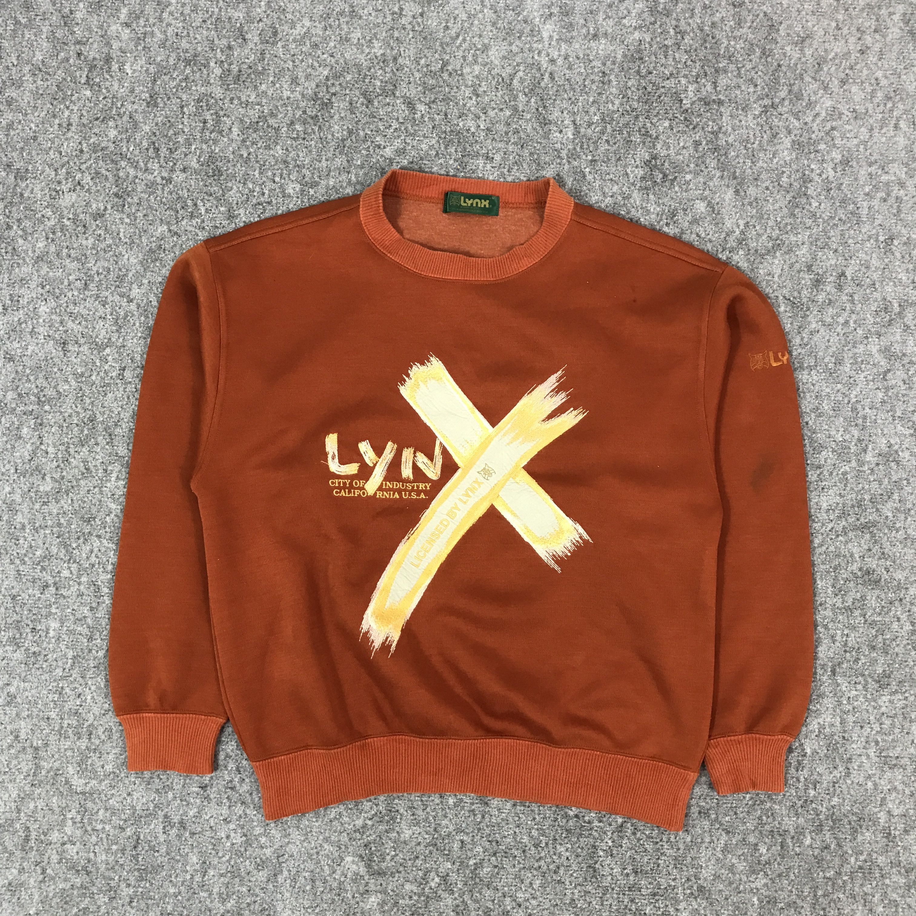 Japanese Brand LYNX CITY OF INDUSTRY EMBROIDERY SWEATSHIRT JACKET Size US M / EU 48-50 / 2 - 1 Thumbnail