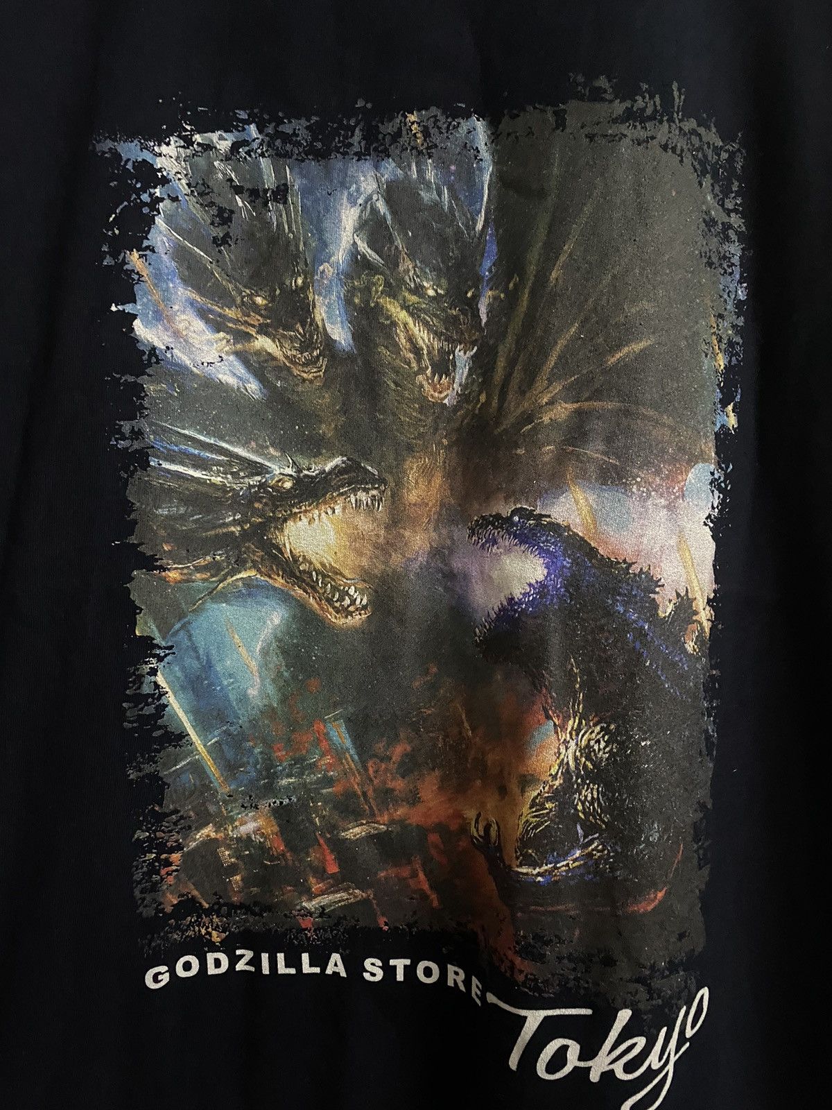 Anime Godzilla vs Ghidorah Anime Movie Poster Size US L / EU 52-54 / 3 - 2 Thumbnail