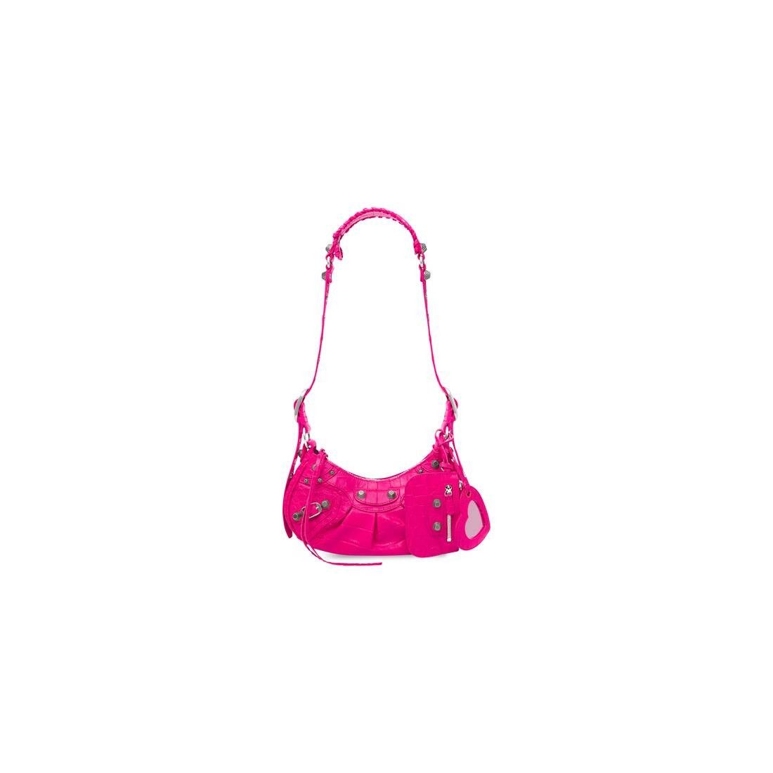 Balenciaga Le Cagole XS Shoulder Bag Crocodile Embossed Size ONE SIZE - 1 Thumbnail