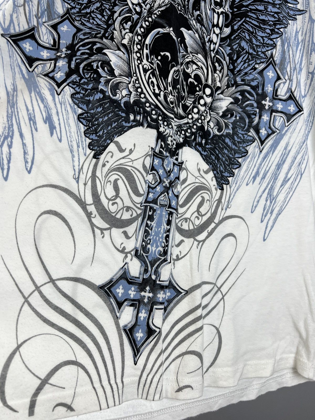 Chemistry × Rap Tees Vintage Chemistry Revolution religion cross tee y2k Size US L / EU 52-54 / 3 - 7 Thumbnail