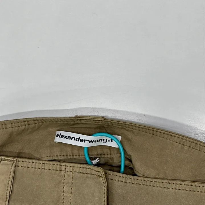 Alexander Wang Alexander Wang Khaki Loose Fit Cargo Pants - Size 24" / US 00 / IT 34 - 4 Thumbnail