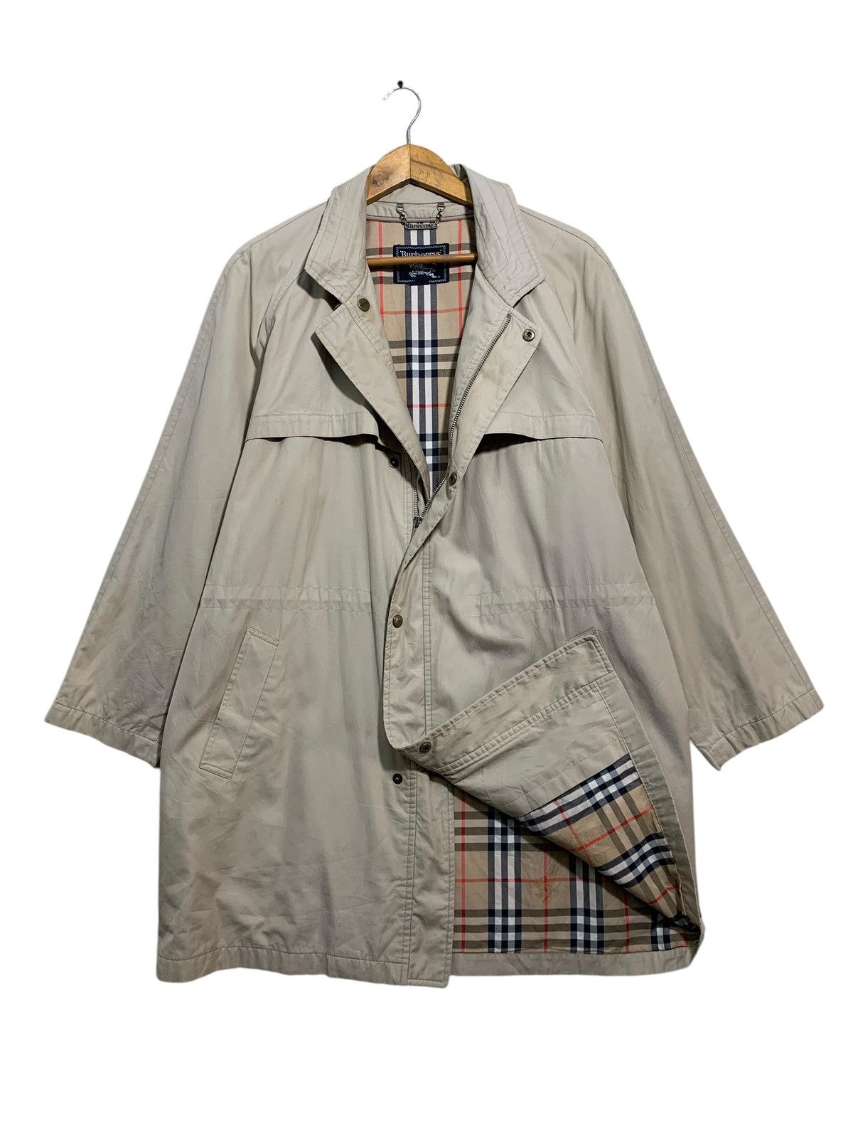 Burberry × Burberry Prorsum 🔥VTG BURBERRY NOVACHECK DRAWSTRING JACKETS Size US L / EU 52-54 / 3 - 1 Thumbnail