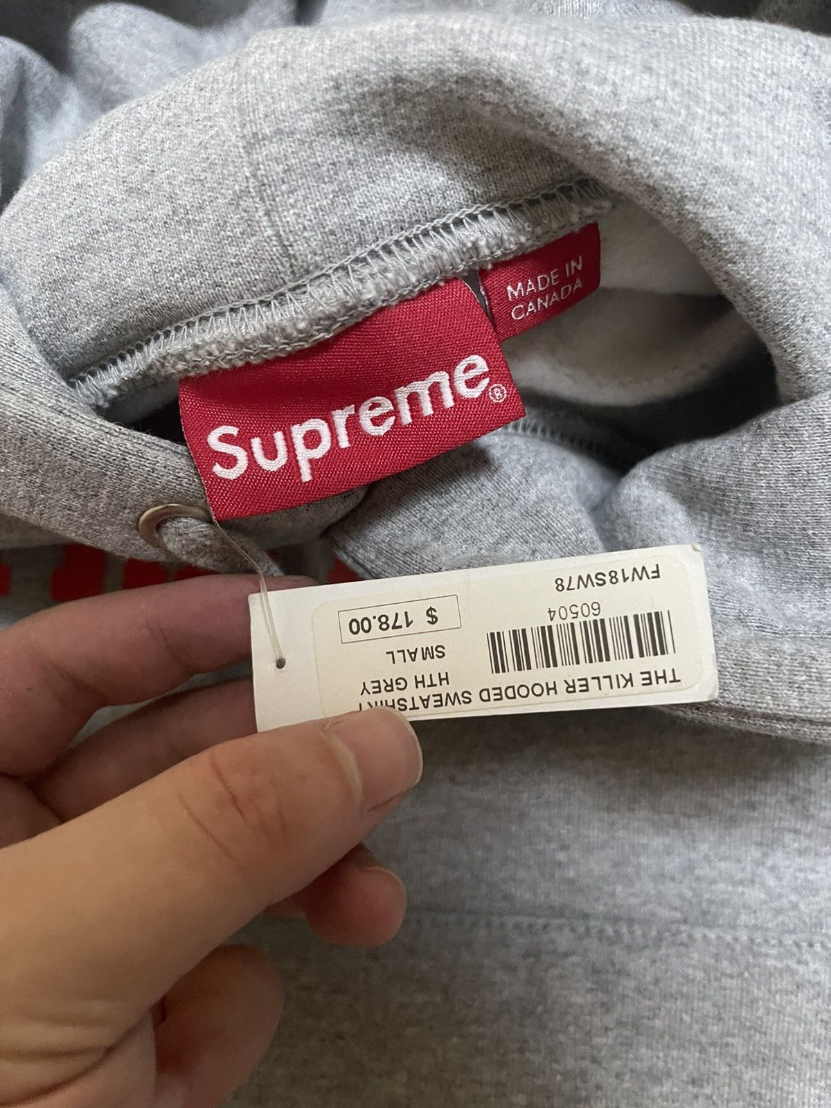 Supreme Supreme the killer hooded sweatshirt Small size dswt Size US S / EU 44-46 / 1 - 4 Thumbnail