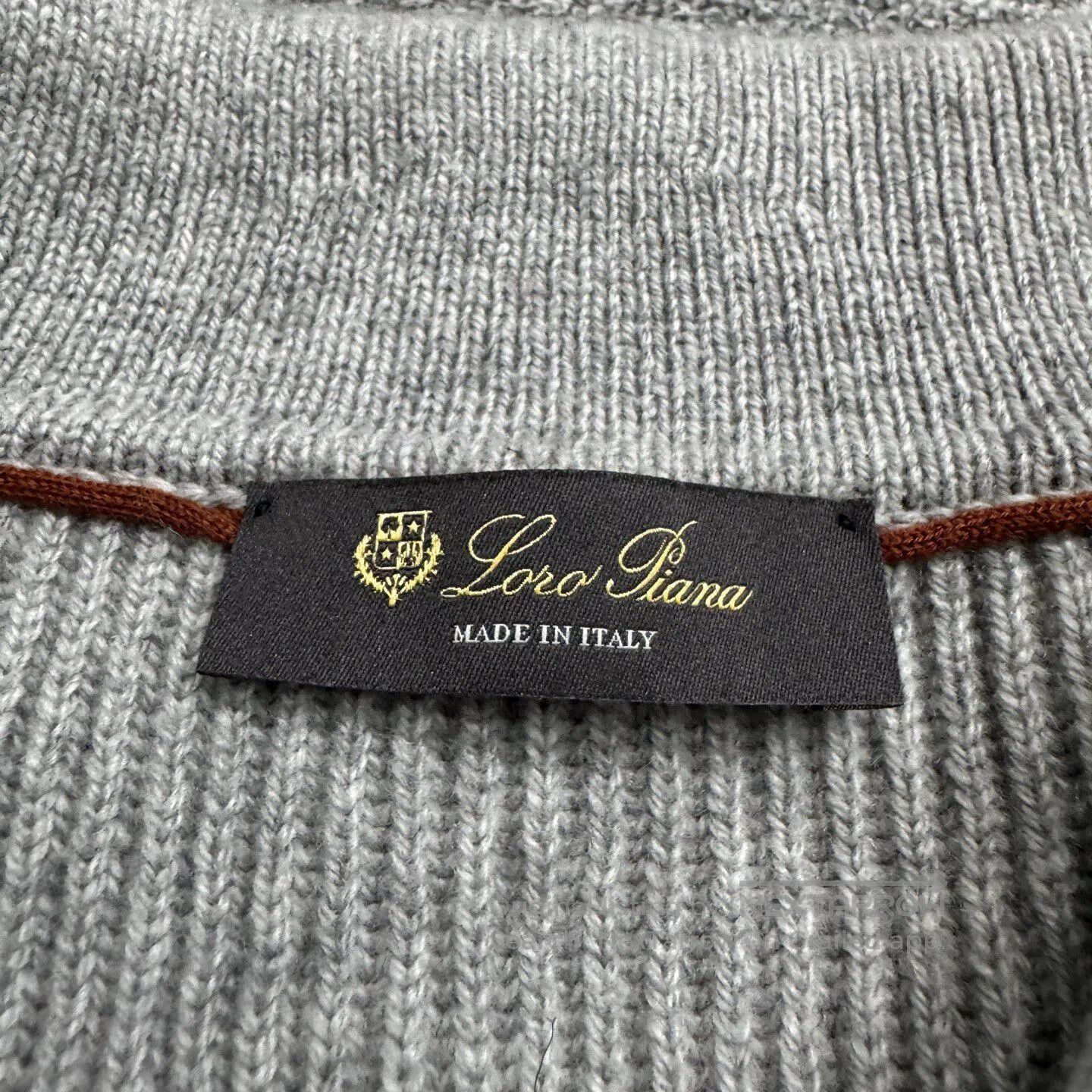 Loro Piana LORO PIANA Goat leather-spliced cashmere hooded jacket| Size US L / EU 52-54 / 3 - 3 Thumbnail