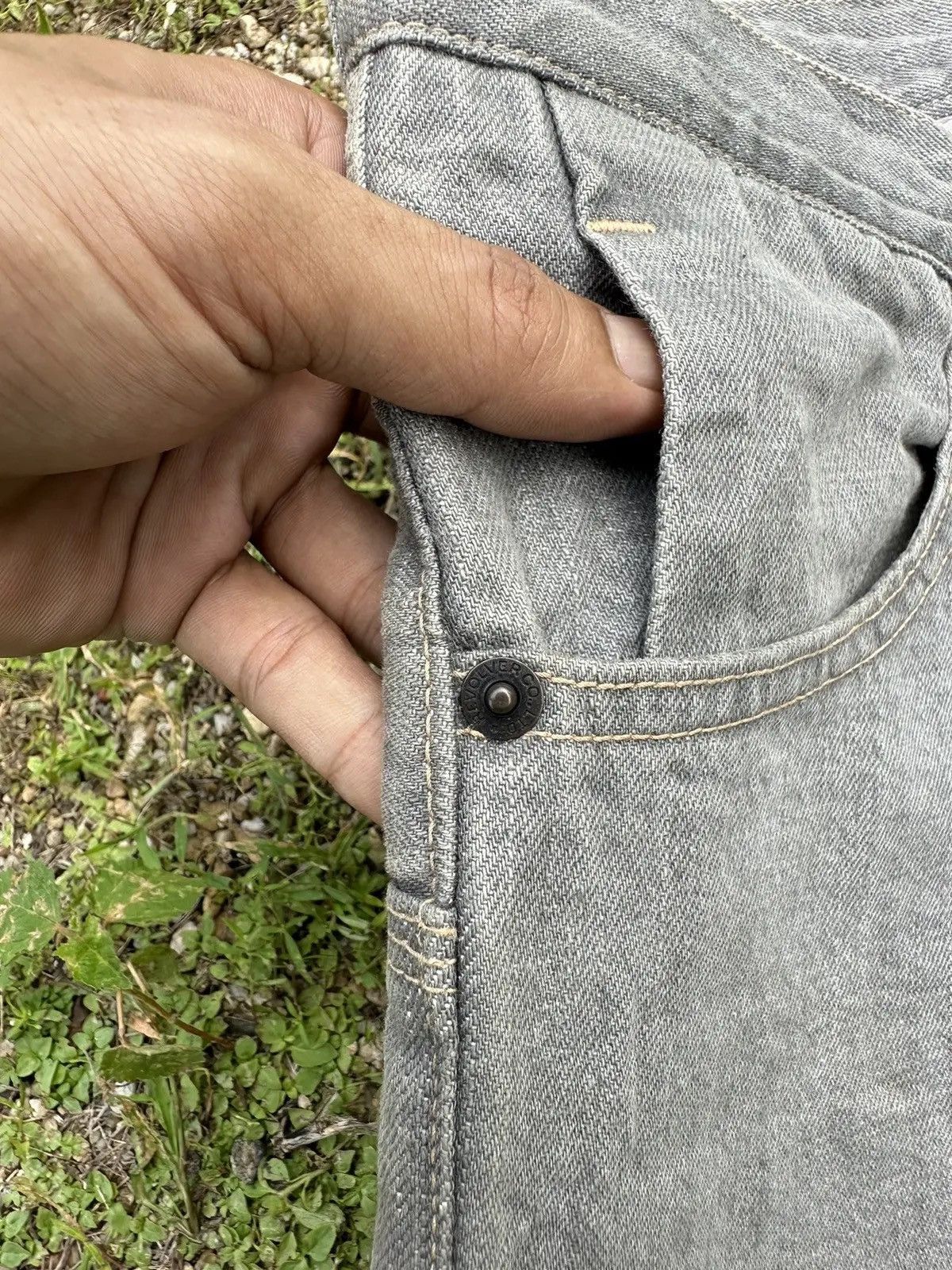 If Six Was Nine STUDDED/SPIKE VINTAGE REVOLVE JEANS BONDAGE CINCH BACK PANTS Size US 30 / EU 46 - 15 Thumbnail