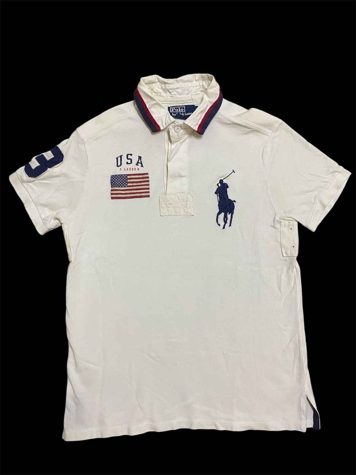 Polo Ralph Lauren Polo Ralph Lauren USA #3 Chief Keef PRL Shirt Size US M / EU 48-50 / 2 - 1 Thumbnail