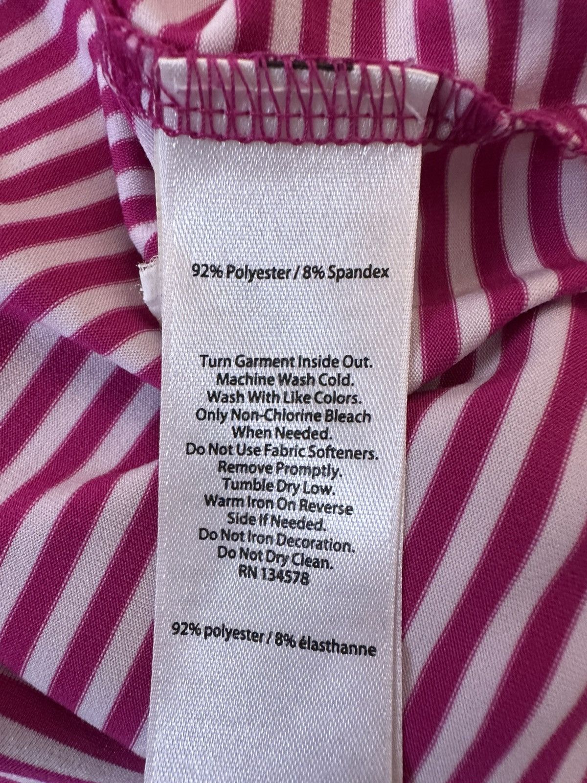 Vineyard Vines Vineyard Vines Mens Performance Polo Shirt Size M Pink Strip Size US M / EU 48-50 / 2 - 4 Thumbnail