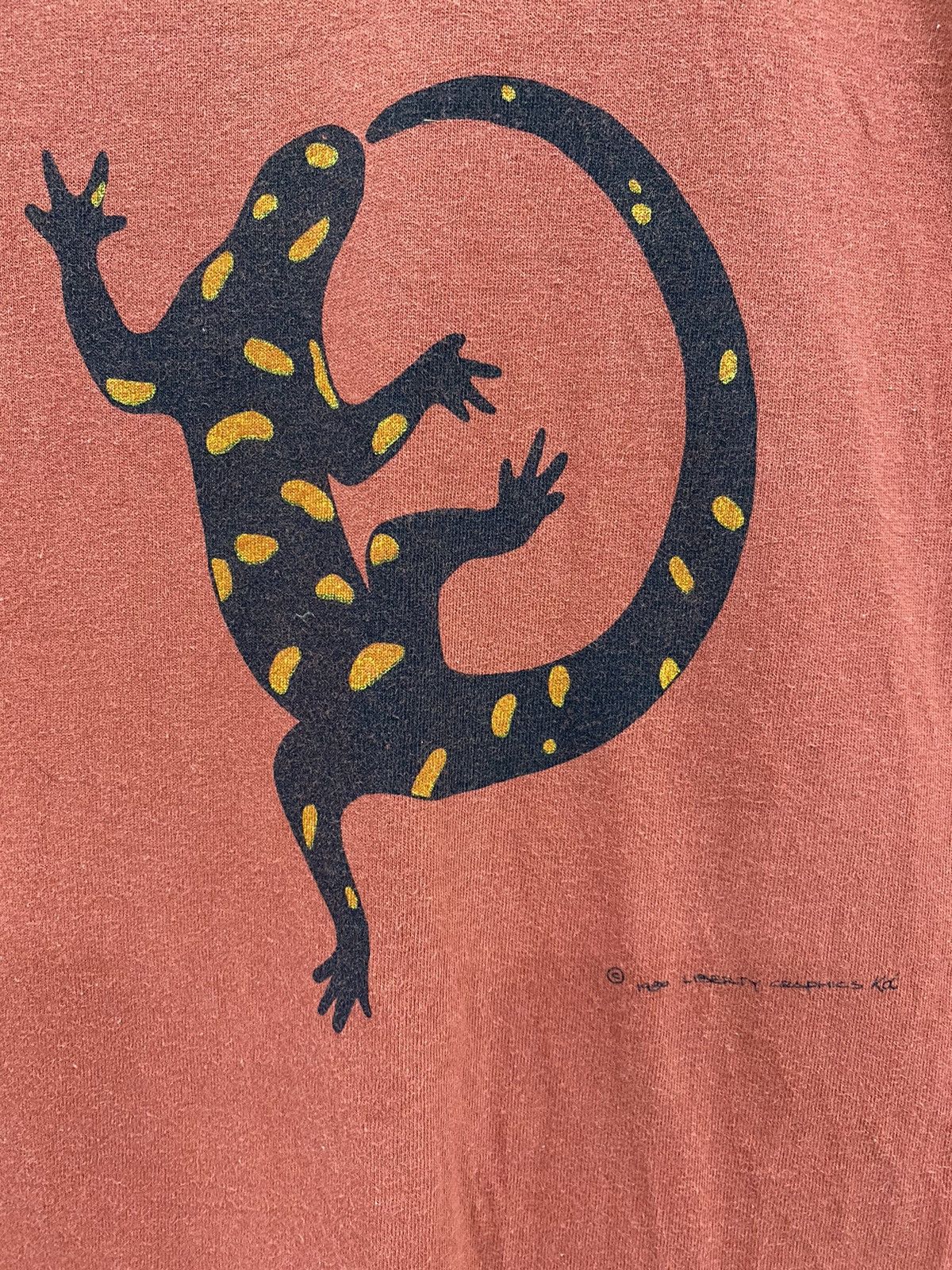 Vintage 1986 Liberty Graphics Salamander tee Size US L / EU 52-54 / 3 - 4 Thumbnail