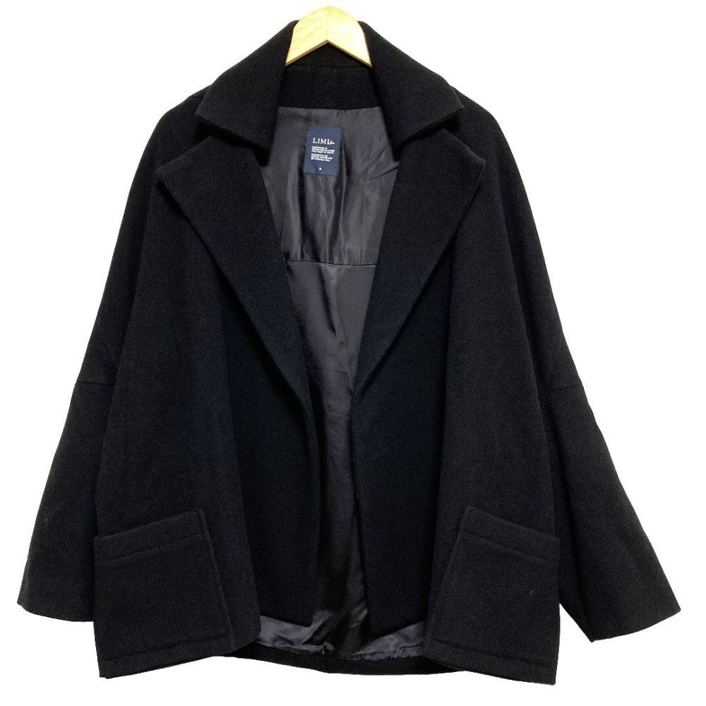 Other Yoji Yamamoto LIMI feu MOSSER DROPPED SHOULDER Wool Coat Others Outerwear LA-C51-102 DUTY FREE for USA Size ONE SIZE - 1 Thumbnail