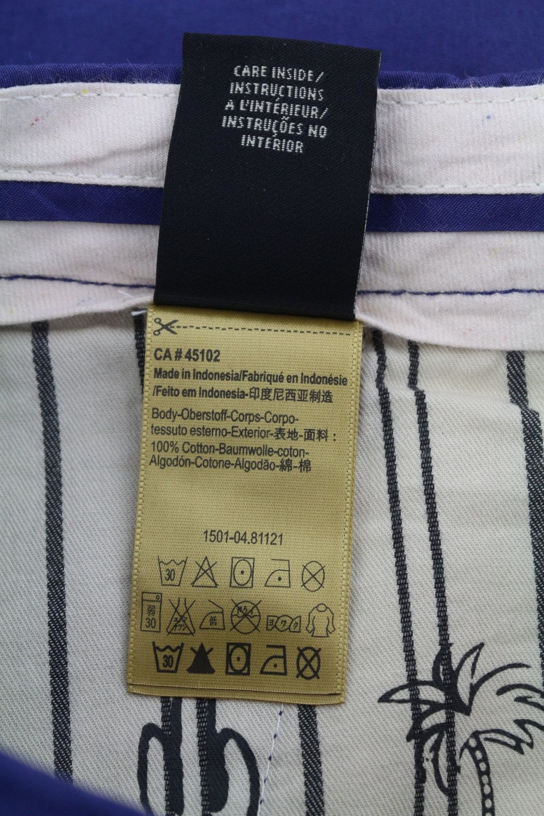 Scotch & Soda W28 Chino Blue Zip Fly 5-Design Pockets Logo 84156 Size US 28 / EU 44 - 6 Thumbnail