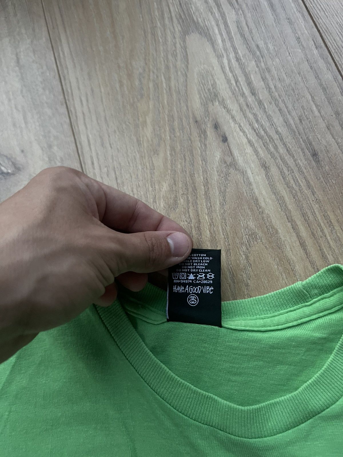 Stussy 00’s STUSSY DINO T-REX DISTRESSED Y2K TEE RARE Size US M / EU 48-50 / 2 - 3 Thumbnail