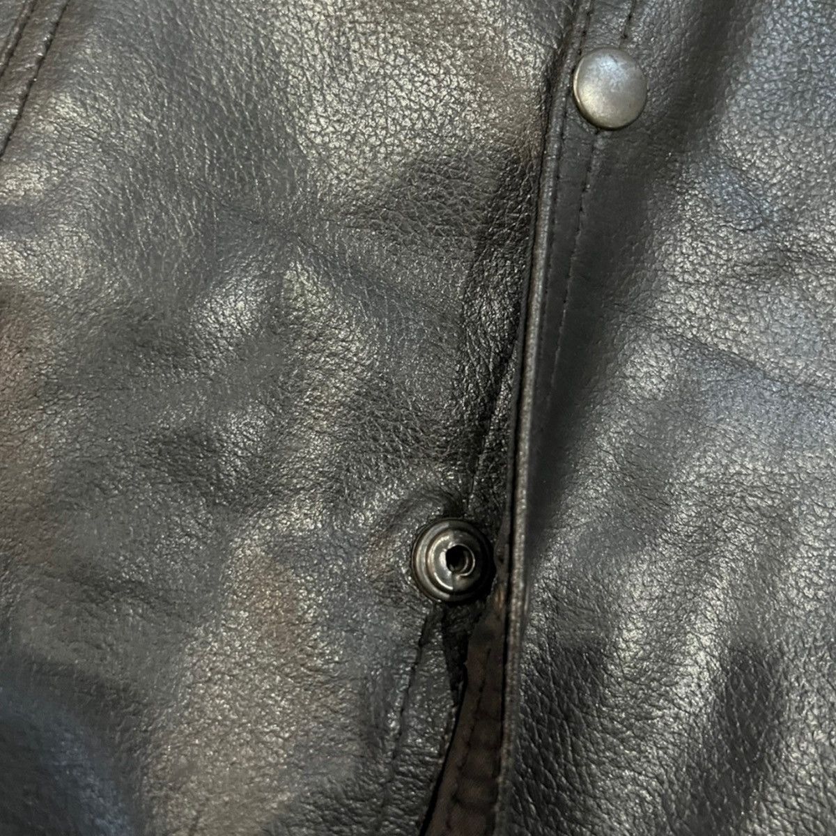 Vintage Vintage Leather Club Vest Biker Motorcycle Size 46 Size US L / EU 52-54 / 3 - 5 Thumbnail