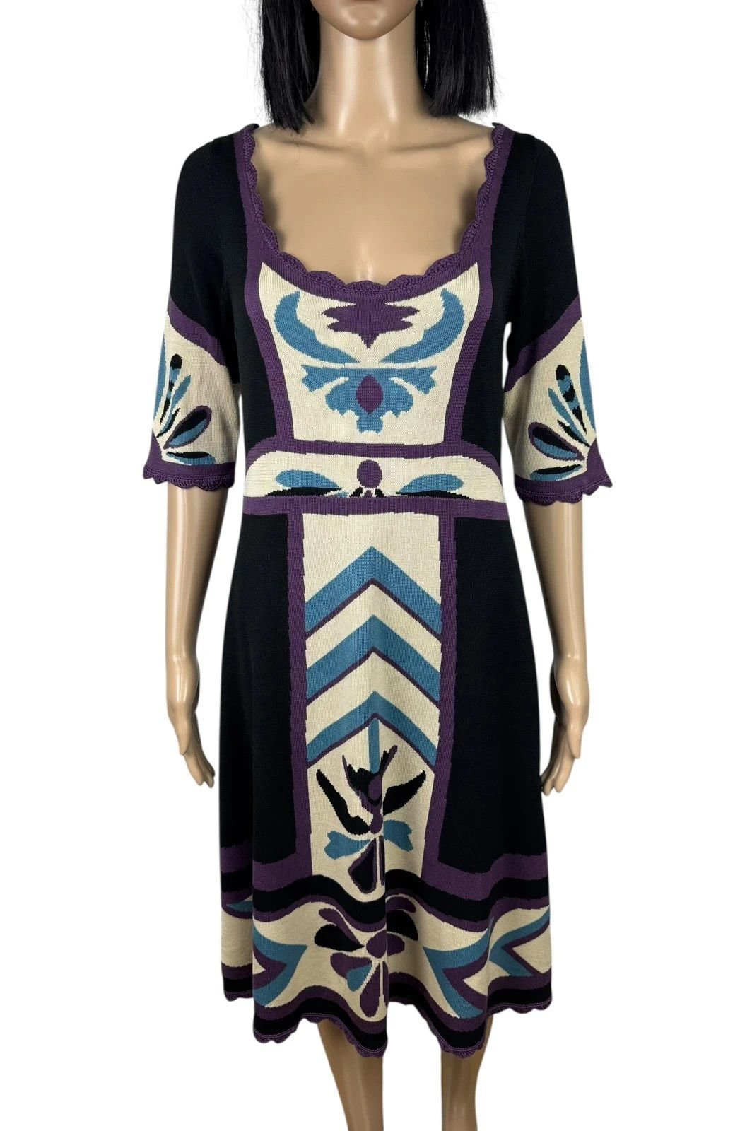 Temperley London Temperley London Silk Prinred Dress size UK12 US8 Size M / US 6-8 / IT 42-44 - 3 Thumbnail