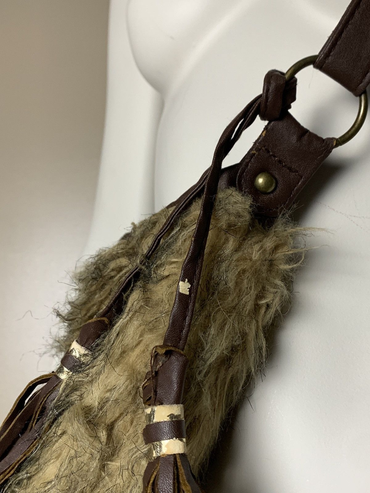 Other VINTAGE 2000S FAUX FUR CROSSBODY BAG JAPANESE STYLE Size ONE SIZE - 4 Thumbnail