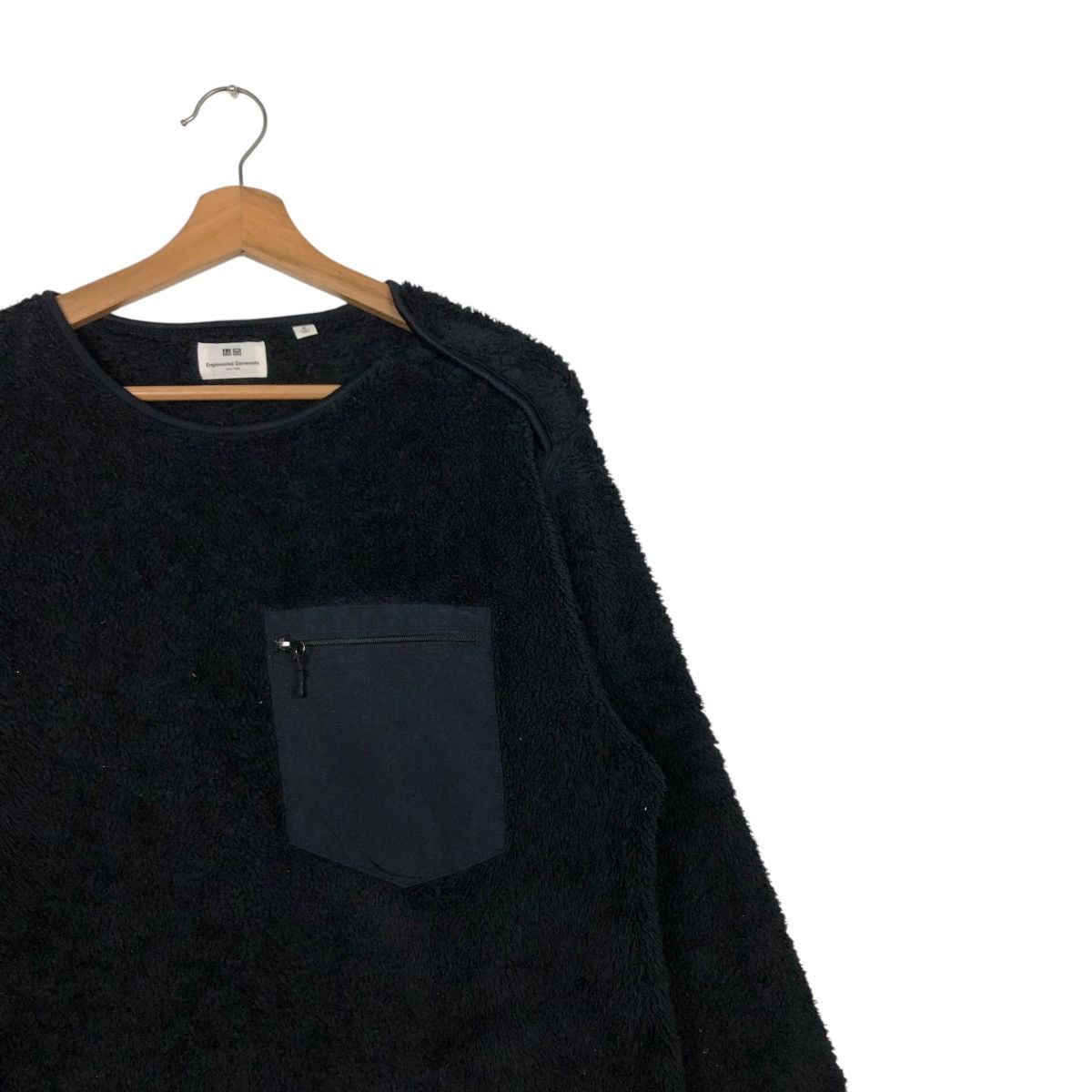 Engineered Garments 🔥RICH BLACK VINTAGE FLEECE SWEATSHIRT ENGINEERED GARMENTS JP Size US M / EU 48-50 / 2 - 5 Thumbnail