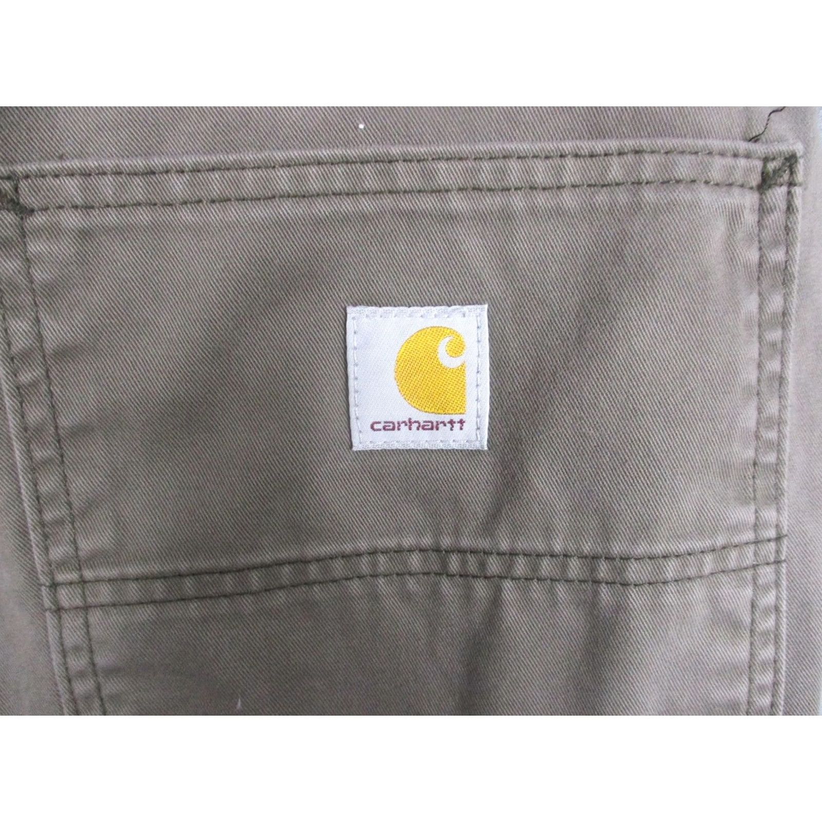 Carhartt Carhartt Pants Mens 38x34 Brown Relaxed Fit Carpenter Canvas Workwear Utility Size US 38 / EU 54 - 7 Thumbnail