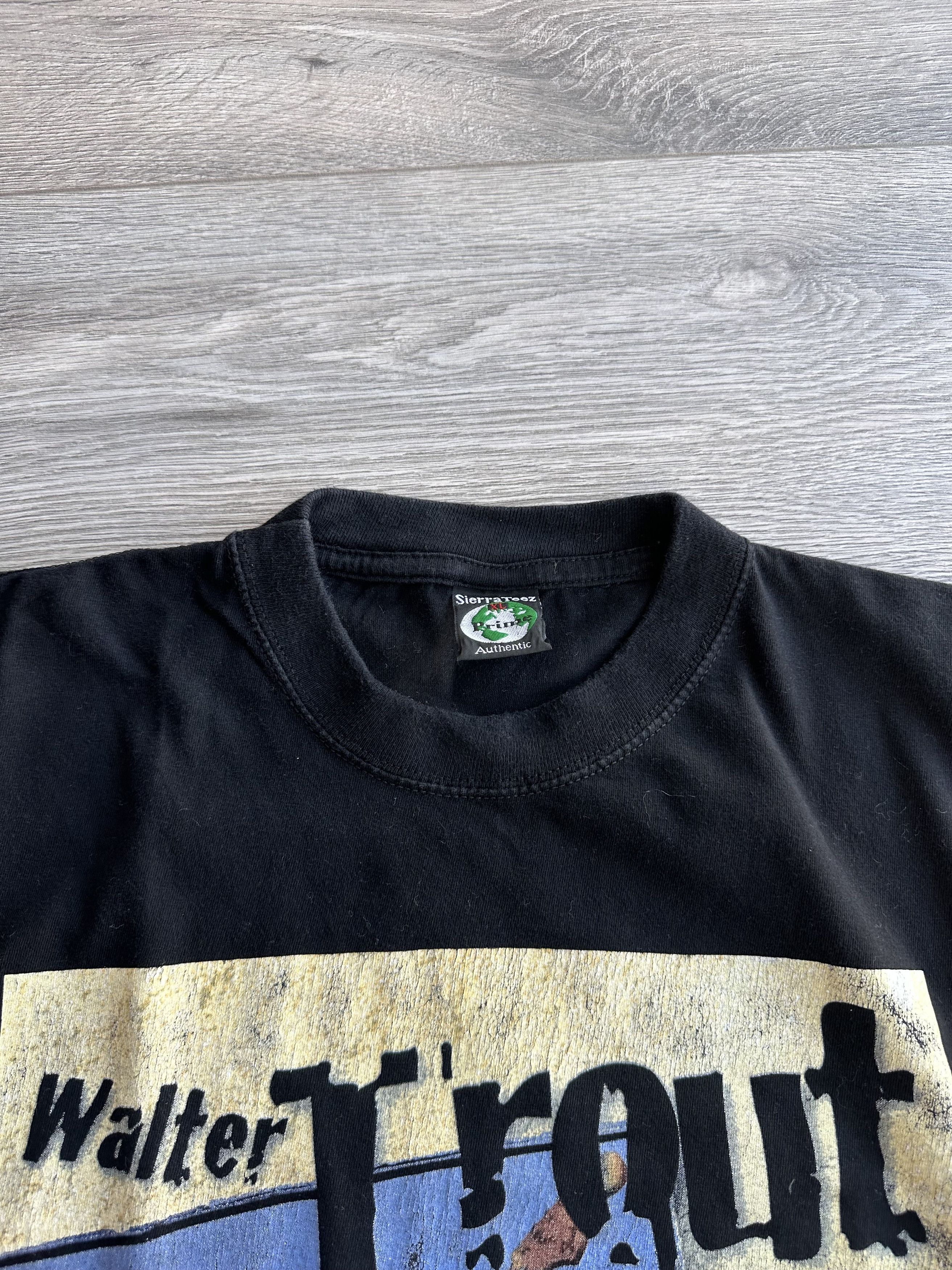Band Tees × Vintage Walter Trout band t shirt 1998 tour Size US XL / EU 56 / 4 - 4 Thumbnail