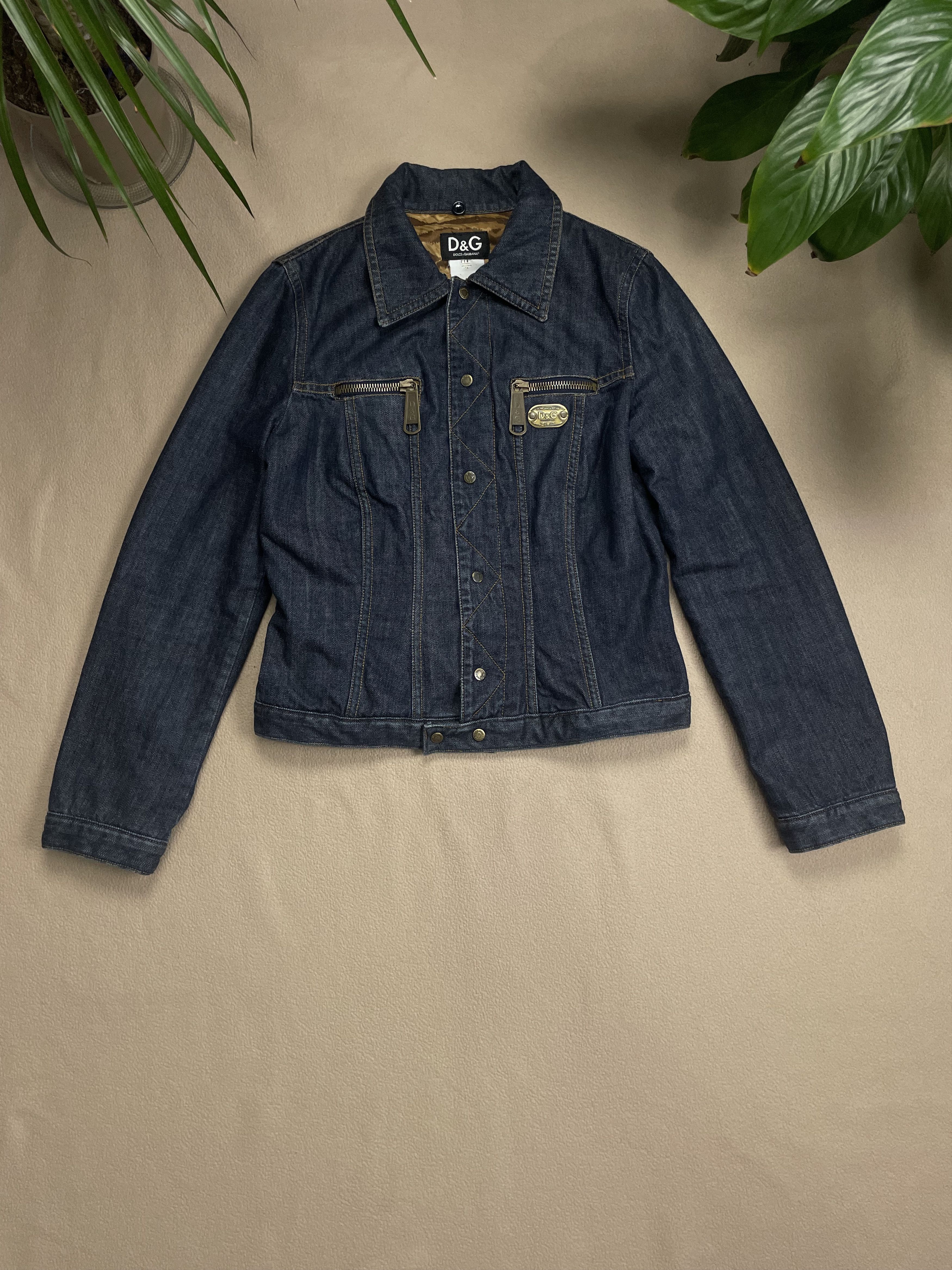 Dolce & Gabbana Dolce And Gabbana Casual Jacket New Money Style Size L-M Size L / US 10 / IT 46 - 2 Thumbnail