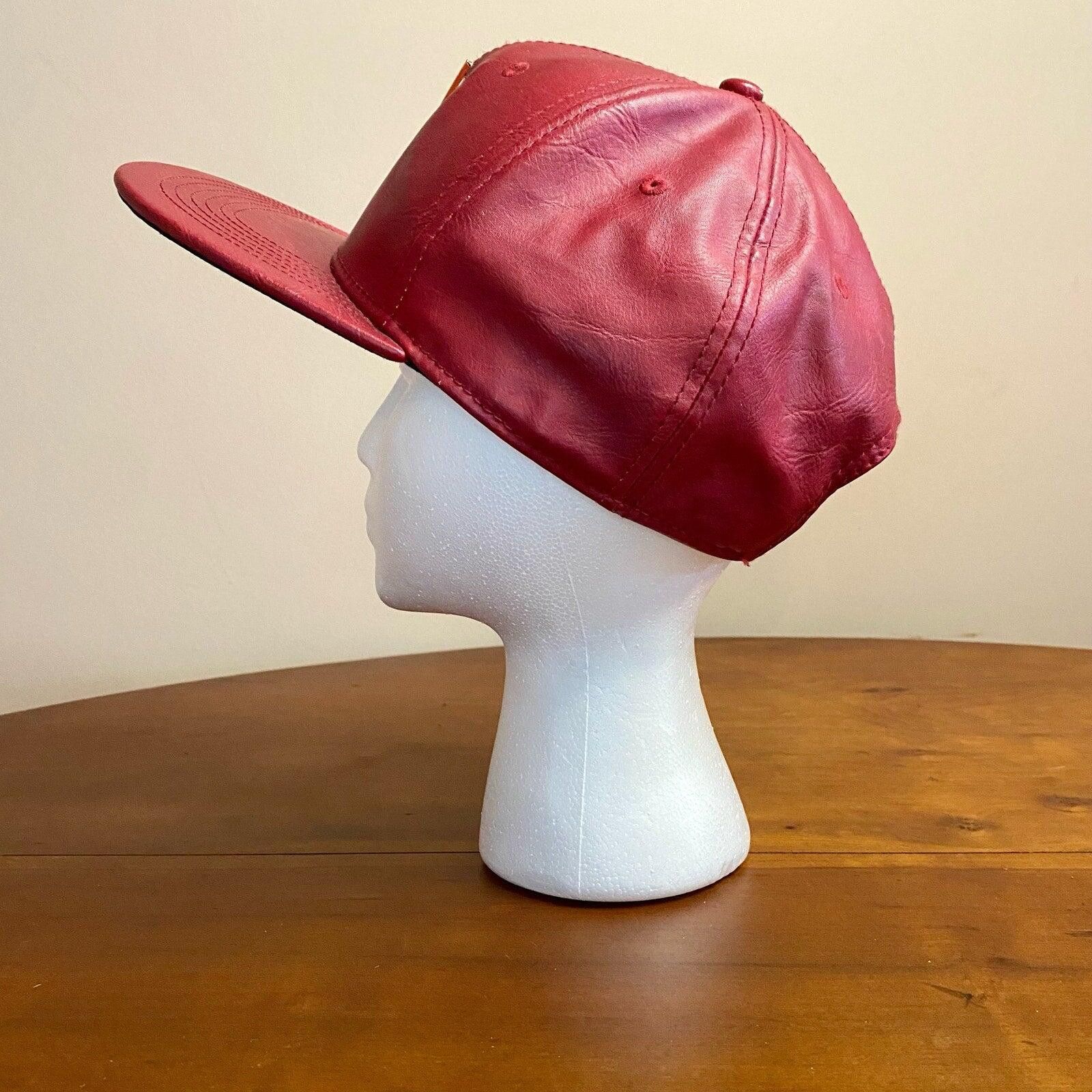 DC DC Comics The Flash Superhero Red Leather Hat Mens One Size Size ONE SIZE - 9 Thumbnail