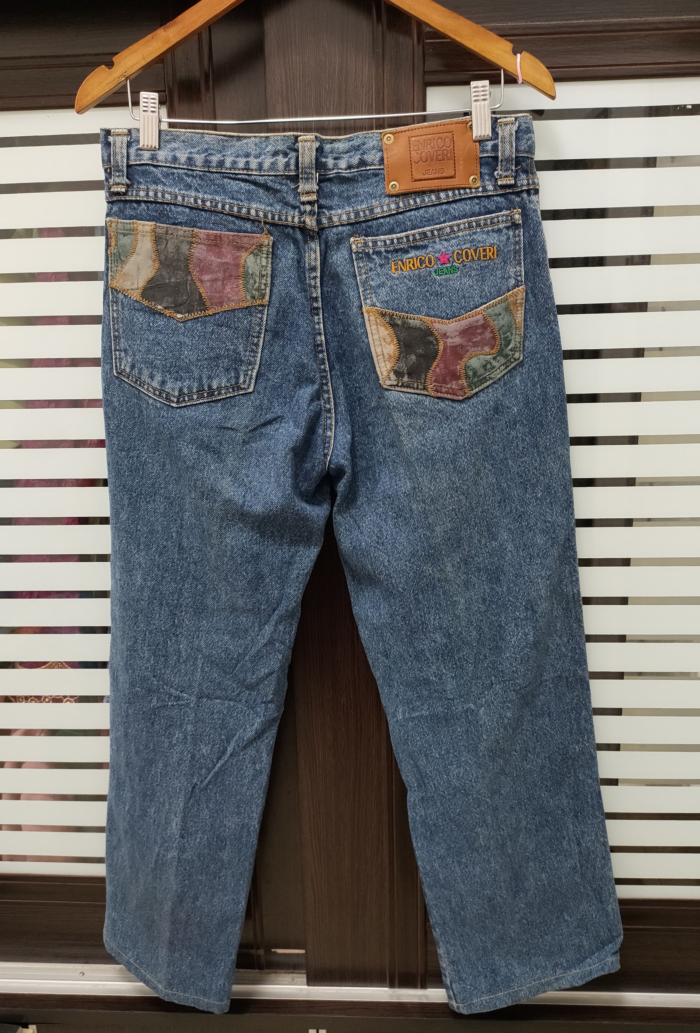 Enrico Coveri 💥Vintage 90's Enrico Coveri Jeans💥 Size US 32 / EU 48 - 2 Thumbnail