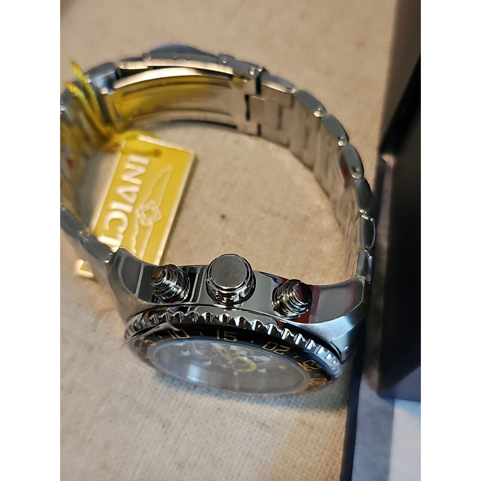 Invicta Invicta MLB Brewers Pro Diver 50mm Quartz Chrono Watch Size ONE SIZE - 4 Thumbnail