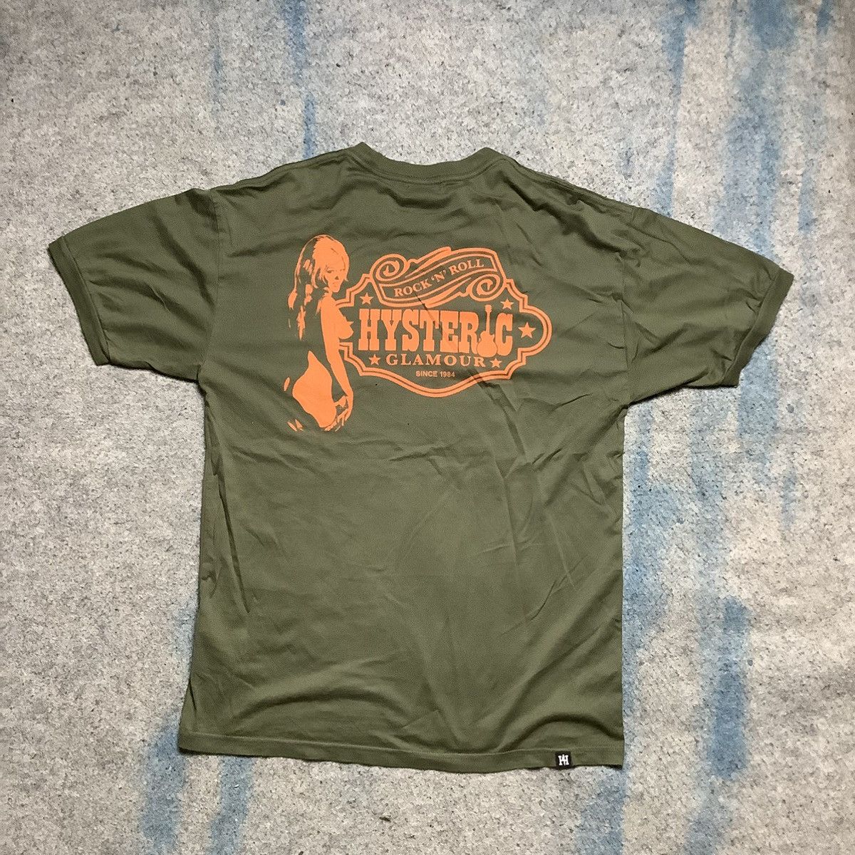 Hysteric Glamour Rock n Roll Y2K Tee