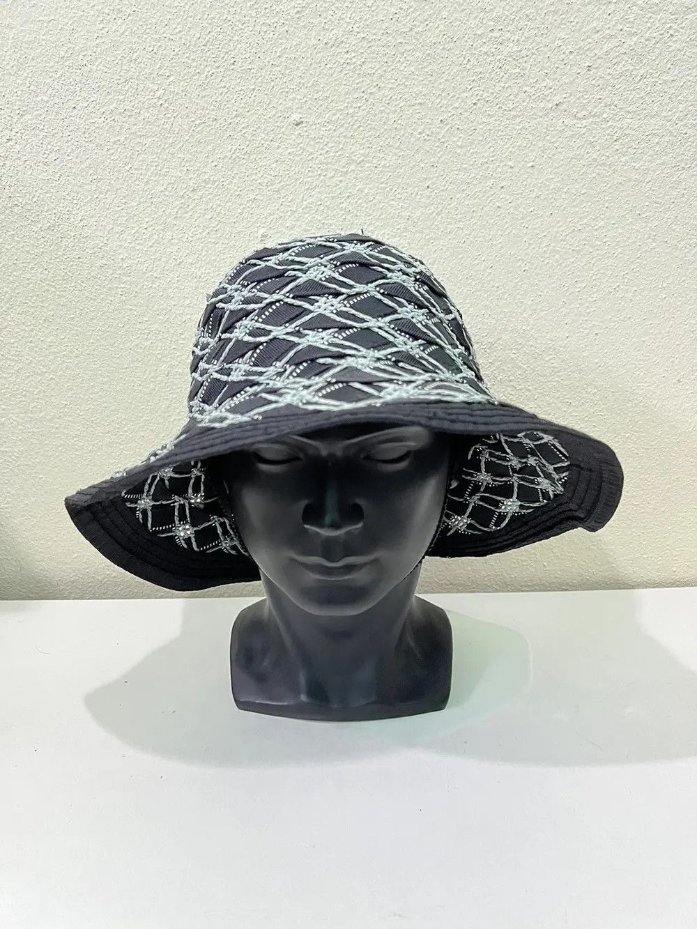 Japanese Brand Japanese Fashion Boro Sashiko Bucket Hats Size ONE SIZE - 2 Thumbnail