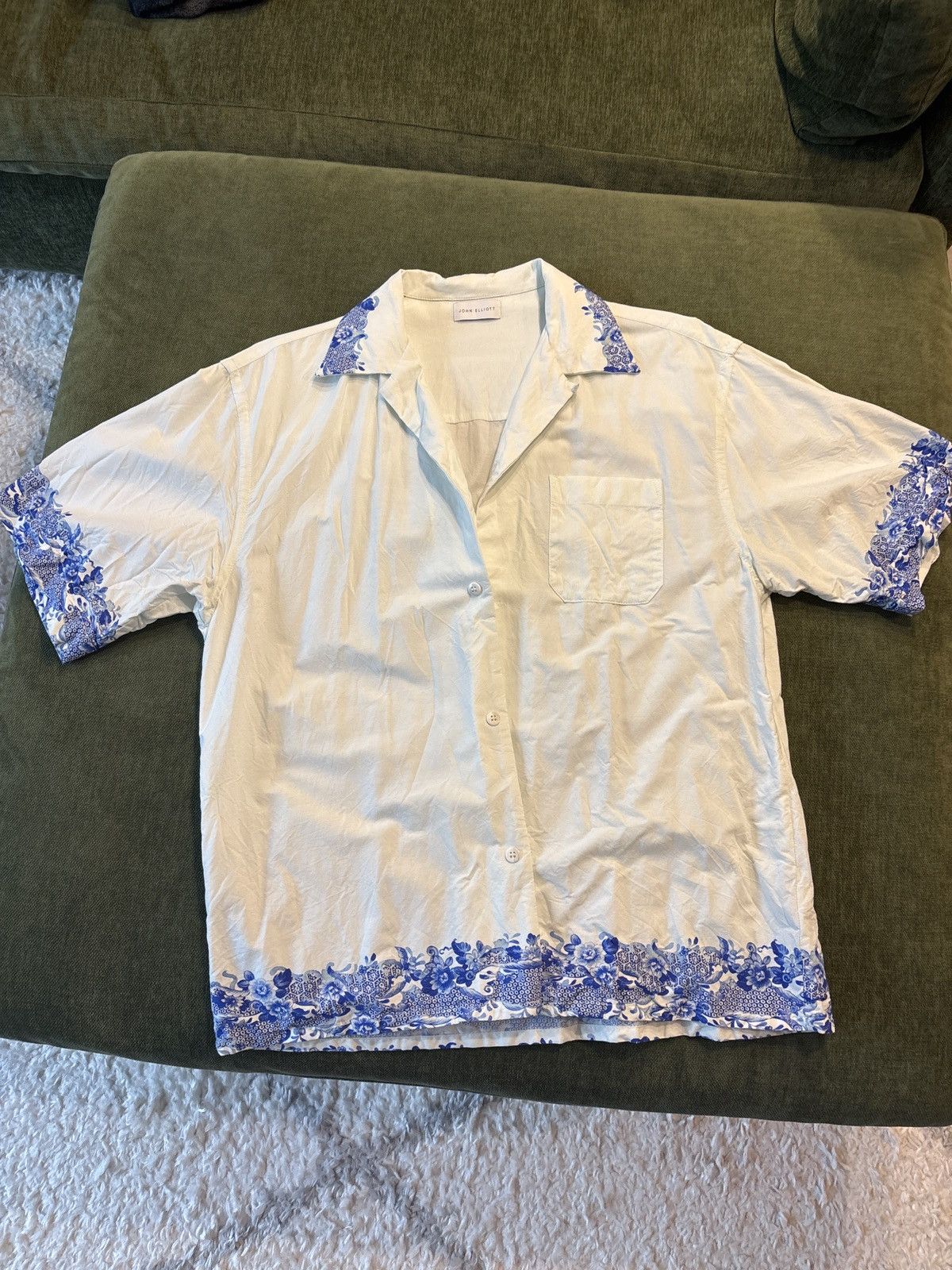 John Elliott Camp Shirt / Fine Dining Size US L / EU 52-54 / 3 - 1 Thumbnail