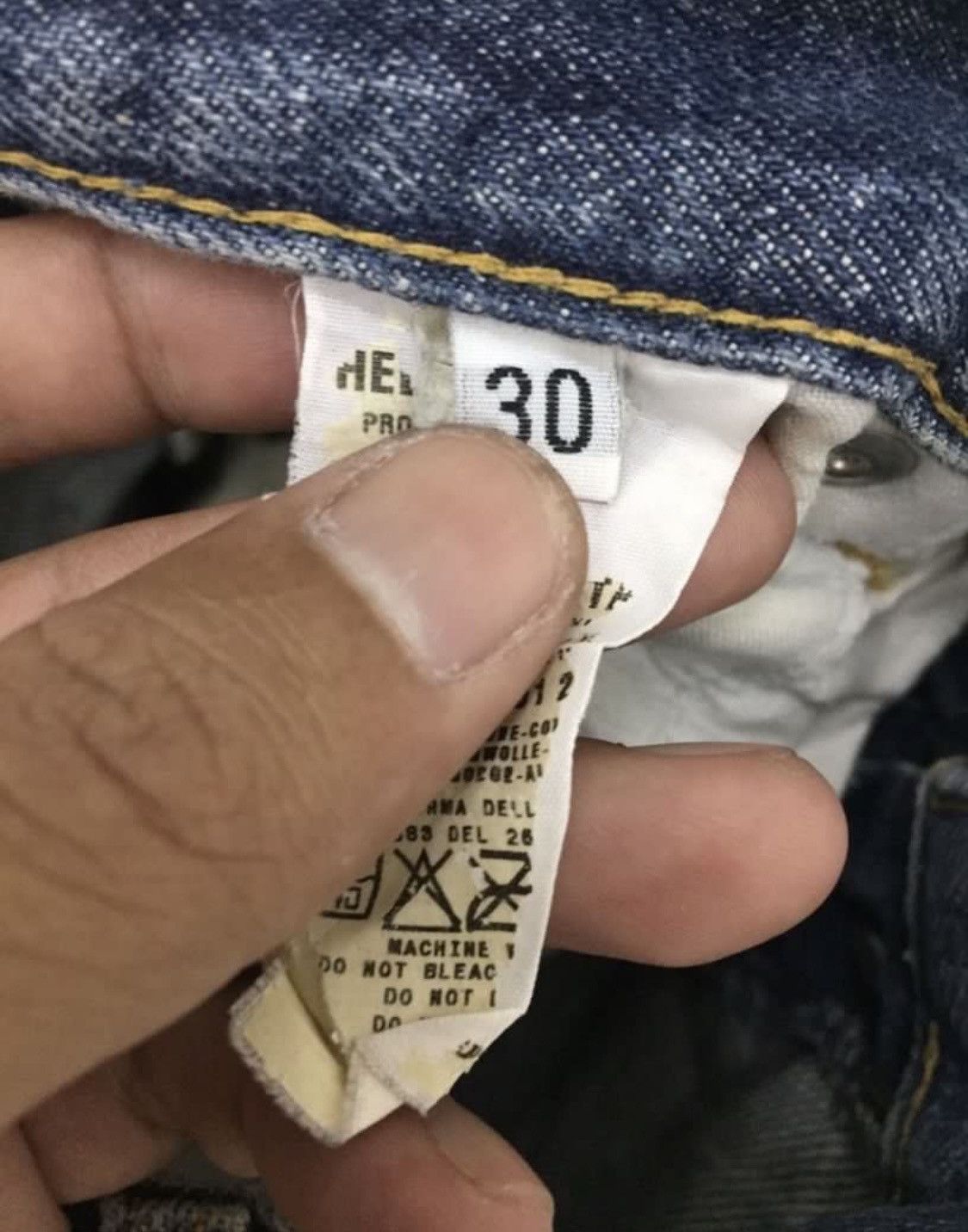 Helmut Lang Helmut lang distressed jeans 1998 Size US 30 / EU 46 - 5 Thumbnail