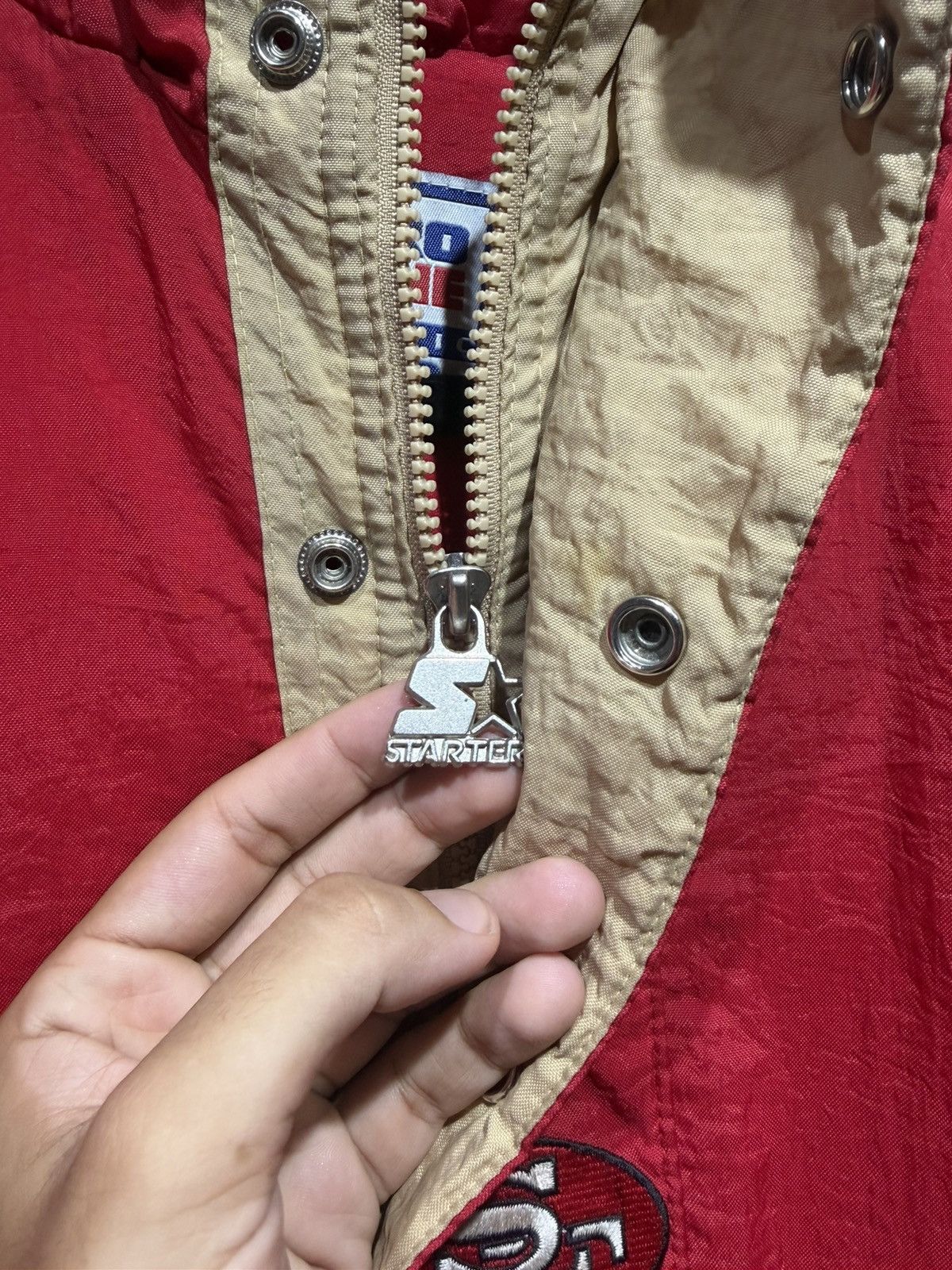 Starter Vintage San Francisco 49ers starter jacket Size US XL / EU 56 / 4 - 9 Thumbnail