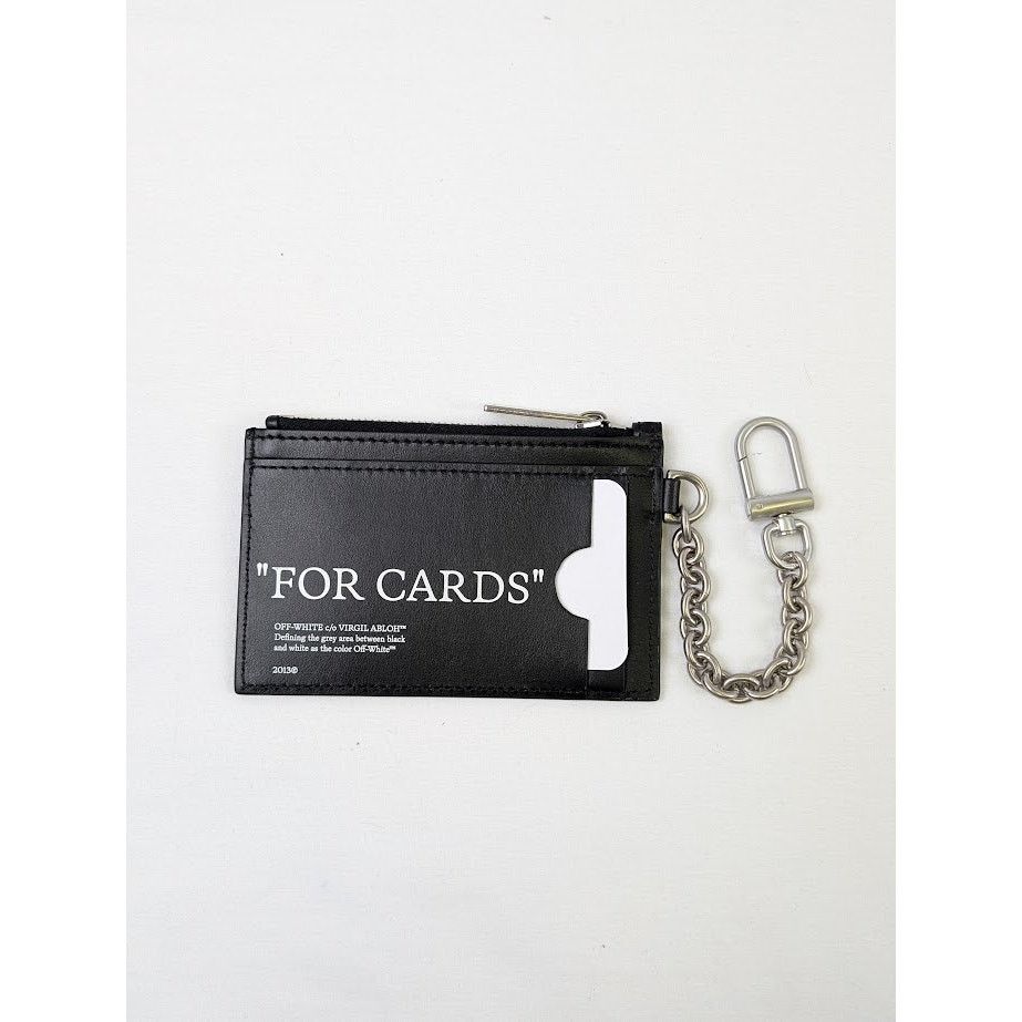Off-White o1rshd1 Q:2 / Size: OS / Quote Bookish Key Ring Card Size ONE SIZE - 2 Thumbnail