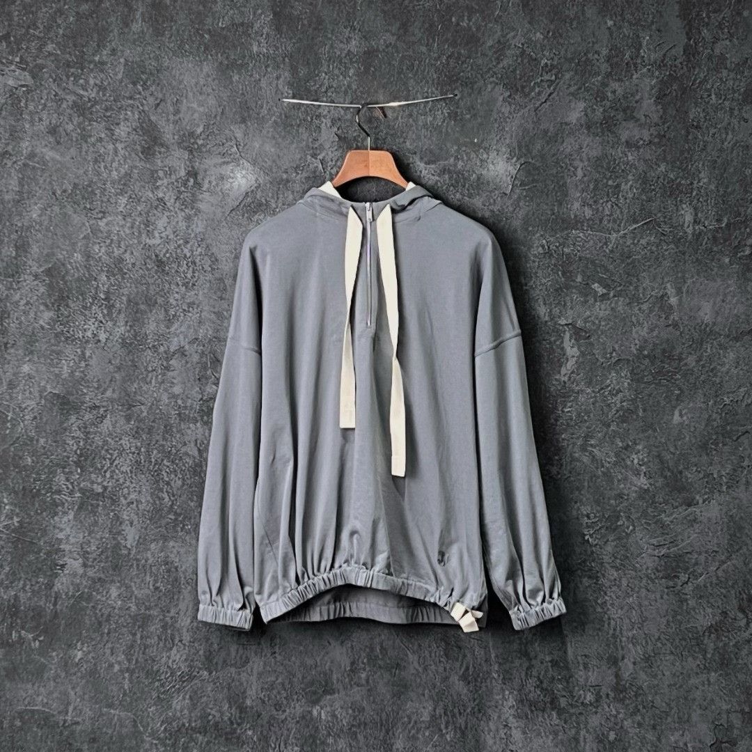 Jil Sander Jil Sander Cotton Gray Hoodie XS Women Size XS / US 0-2 / IT 36-38 - 1 Thumbnail
