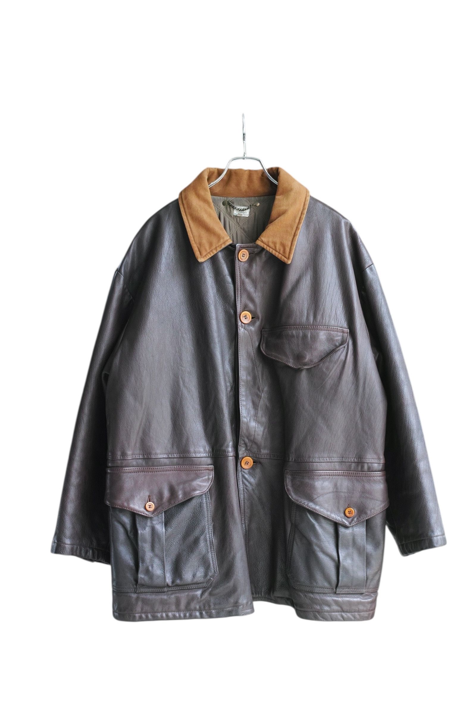 C.P. Company × Vintage C.P. Company 1980 Very Rare Leather duffle