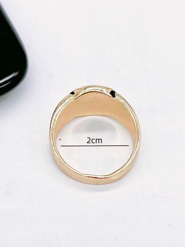 Jewelry x Vintage 2000S Retro Gold Y2K Ring, Men's