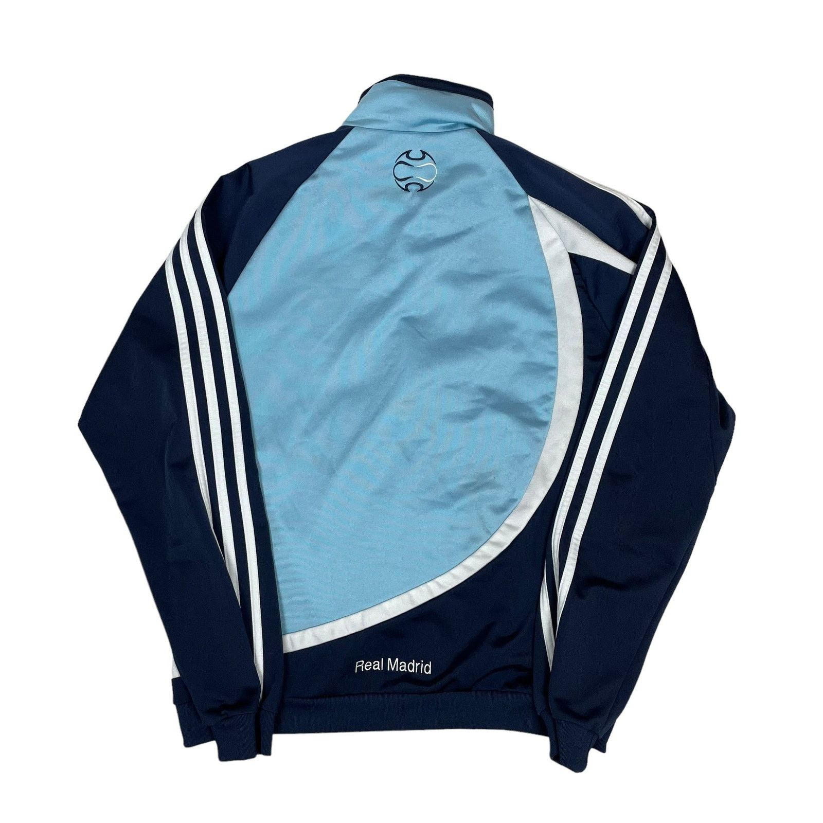 Adidas Adidas Men's Navy Blue Real Madrid CF Full Zip Jacket Large Size US L / EU 52-54 / 3 - 8 Thumbnail