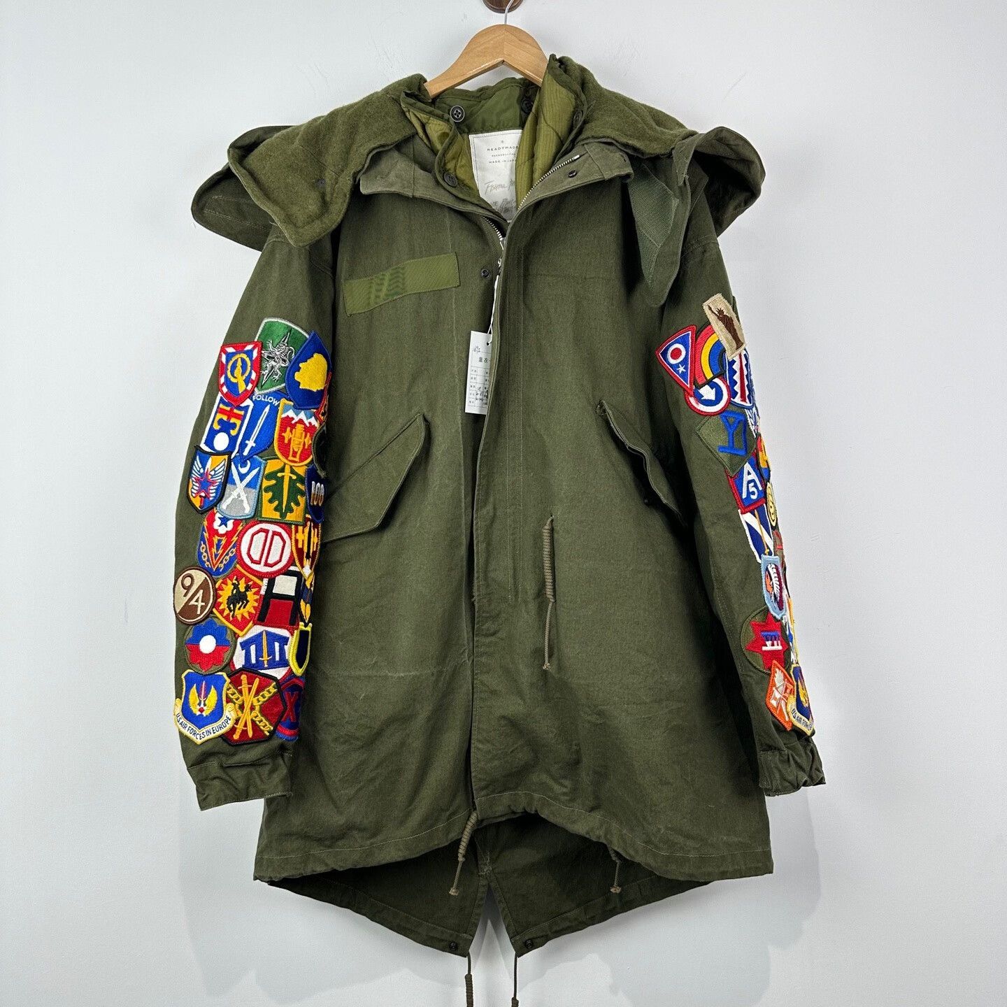 Japanese Brand Long Fishtail Parka with Detachable Lining Size US M / EU 48-50 / 2 - 1 Thumbnail