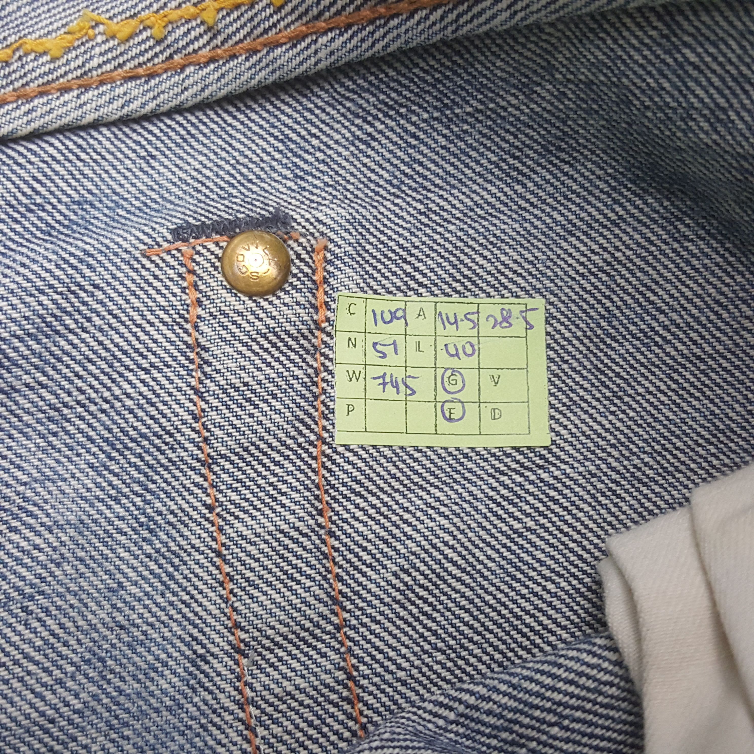If Six Was Nine × Japanese Brand × Vintage Vintage Evis Japanese Brand Daicock Custom Art Denim Jeans Size US 29 - 8 Thumbnail