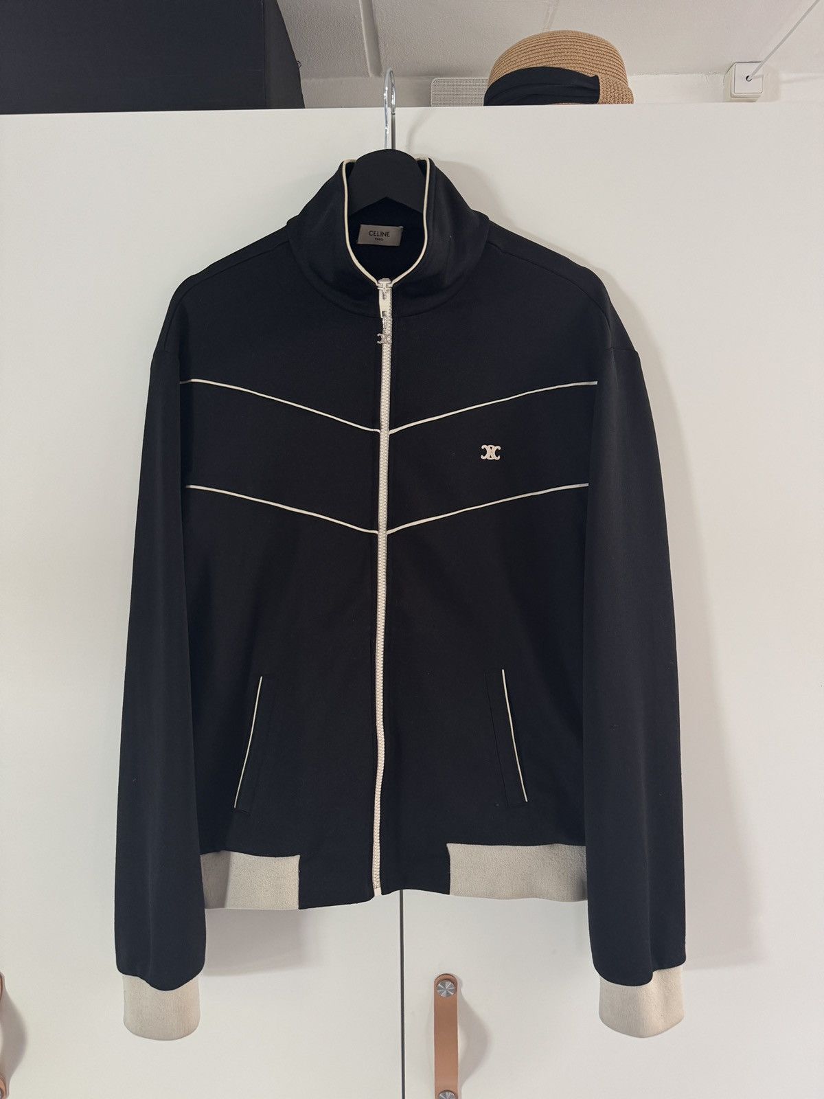 Celine Celine Track zip up Size US L / EU 52-54 / 3 - 1 Thumbnail