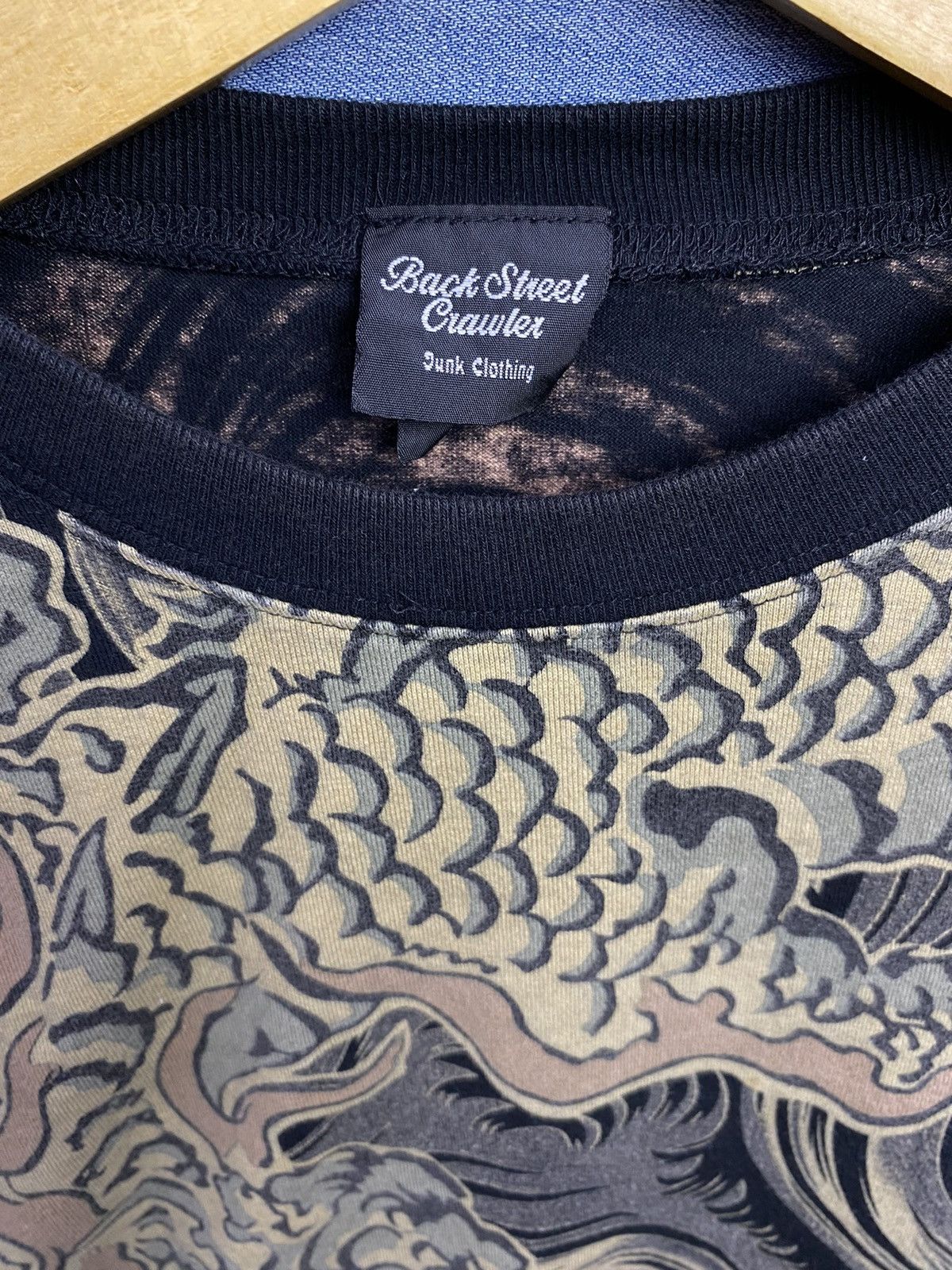 Karakuri Tamashii japanese sukajan backstreetcrawler embroidery longsleeve Size US L / EU 52-54 / 3 - 6 Thumbnail
