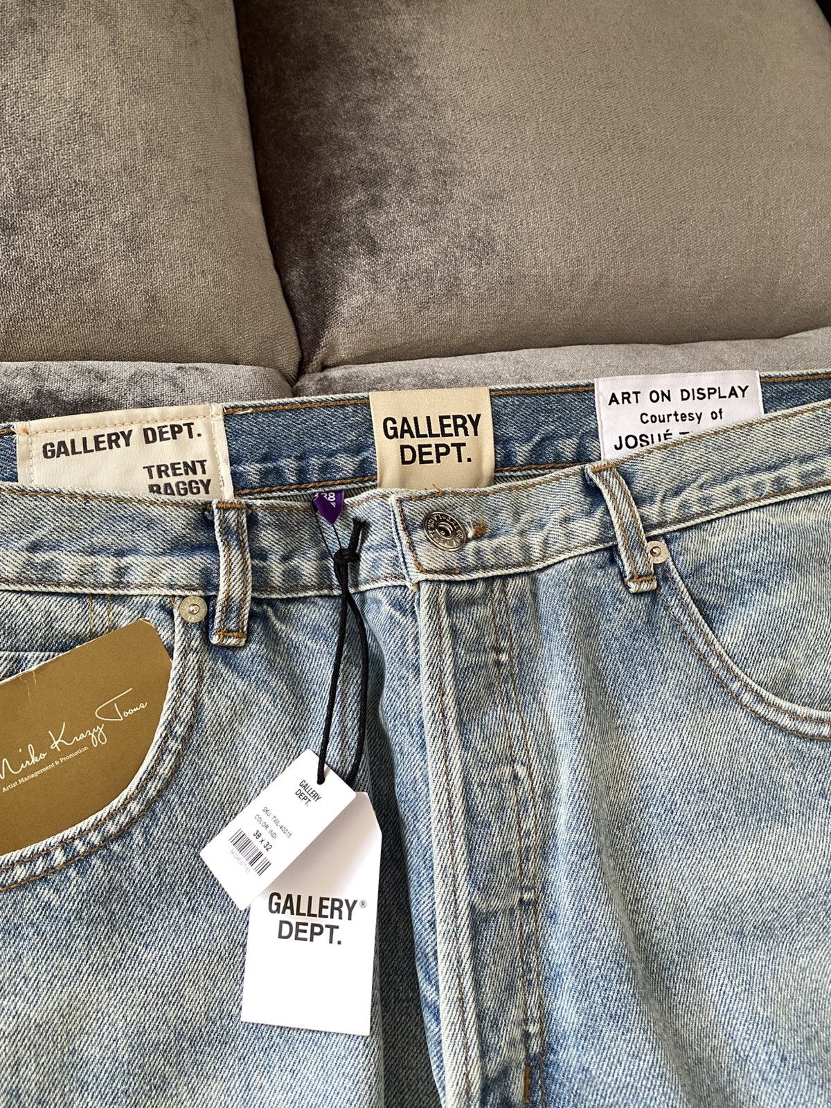 Gallery Dept. €1079 ! BNWT Gallery Dept “Trent Pant” Denim Jeans 38/32 Size US 38 / EU 54 - 12 Thumbnail